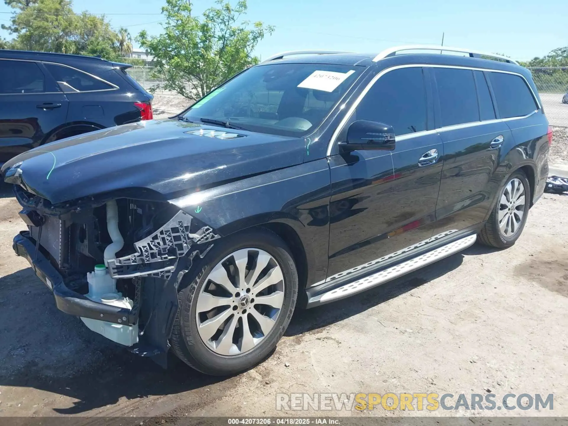 2 Photograph of a damaged car 4JGDF6EE9KB224314 MERCEDES-BENZ GLS 450 2019