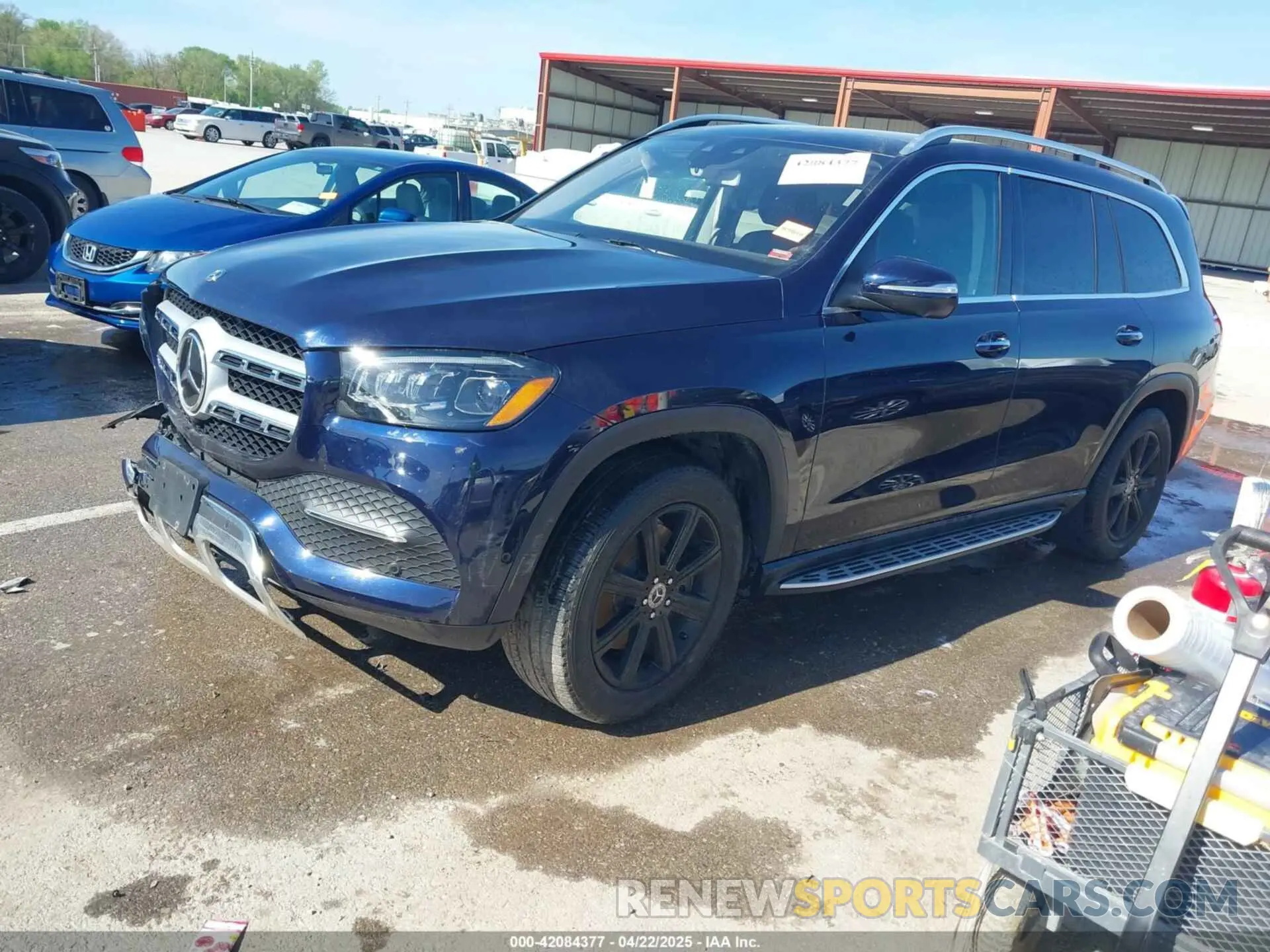 2 Photograph of a damaged car 4JGFF5KE2LA131407 MERCEDES-BENZ GLS 450 2020