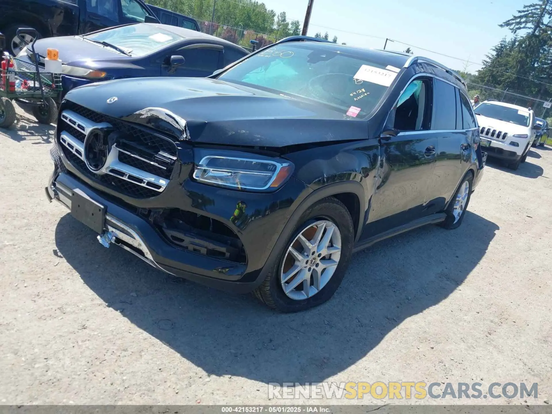 2 Photograph of a damaged car 4JGFF5KE4LA059562 MERCEDES-BENZ GLS 450 2020
