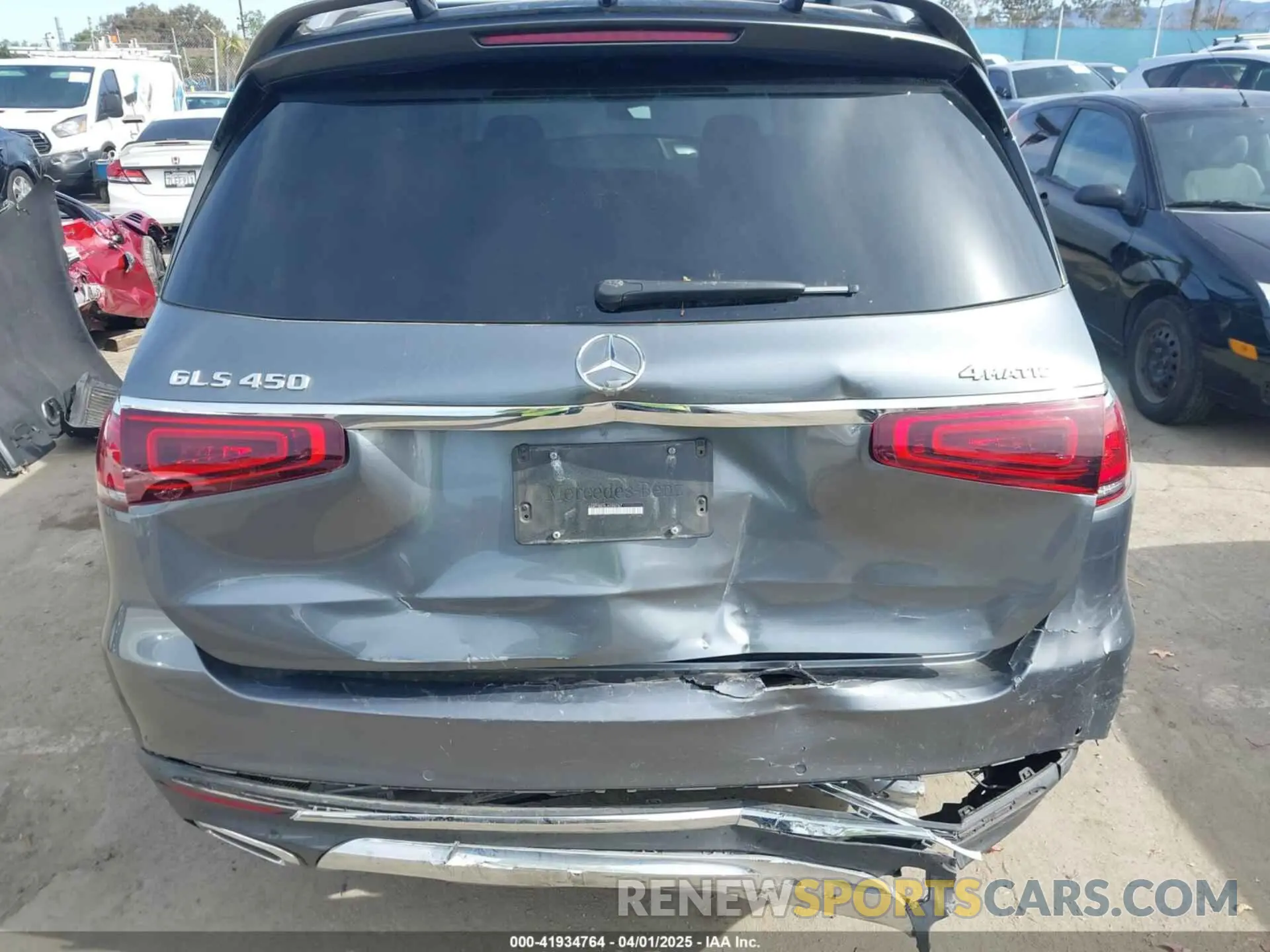6 Photograph of a damaged car 4JGFF5KE5LA200767 MERCEDES-BENZ GLS 450 2020