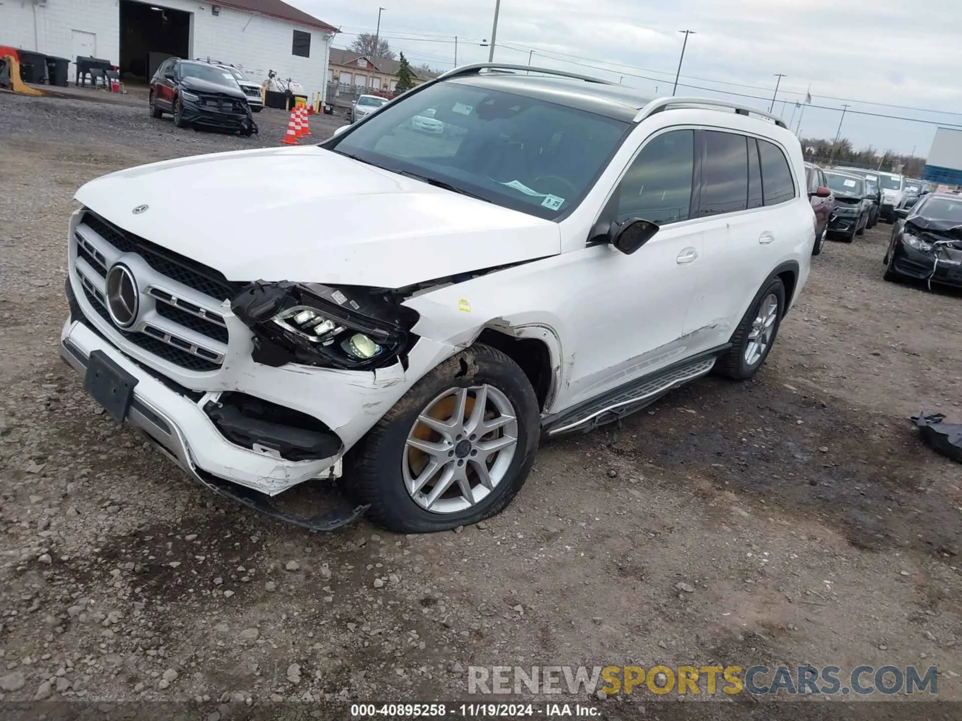 2 Photograph of a damaged car 4JGFF5KE8LA277844 MERCEDES-BENZ GLS 450 2020