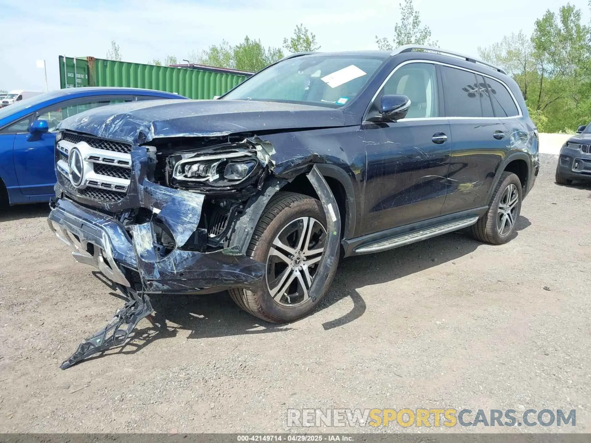 2 Photograph of a damaged car 4JGFF5KE9LA161262 MERCEDES-BENZ GLS 450 2020