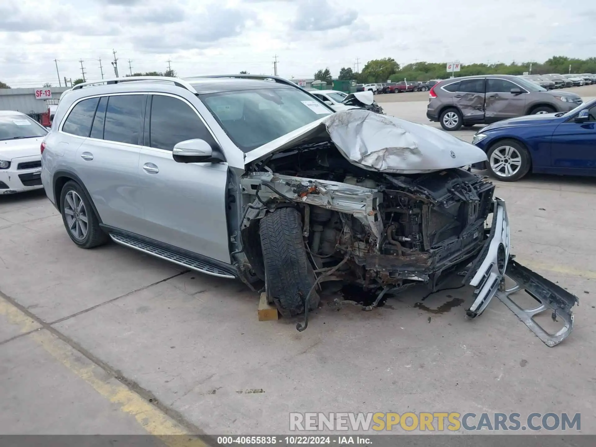 1 Photograph of a damaged car 4JGFF5KE9LA265962 MERCEDES-BENZ GLS 450 2020