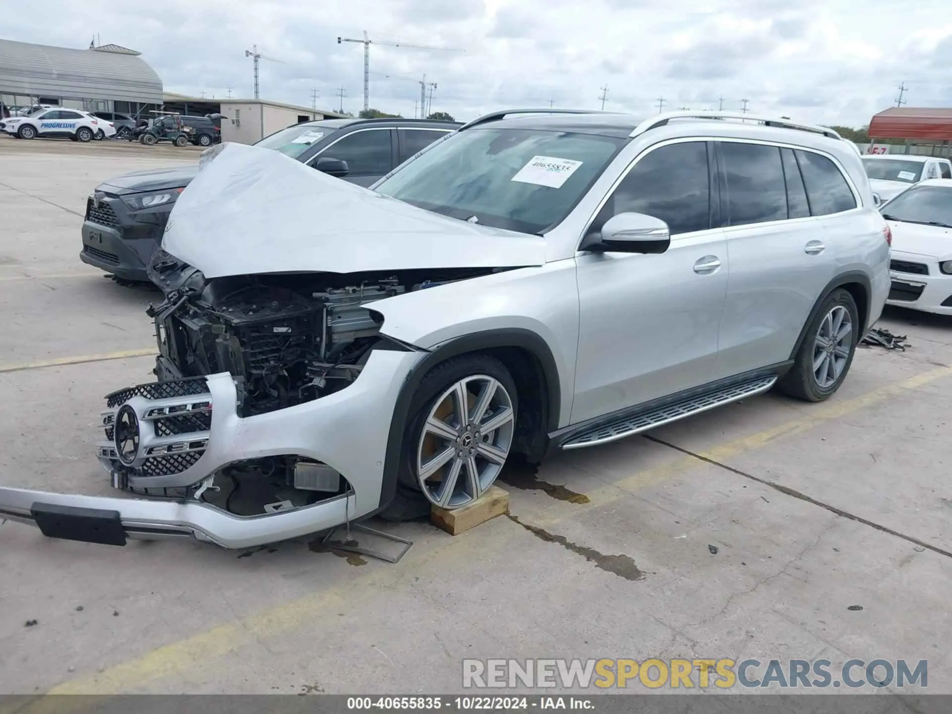 2 Photograph of a damaged car 4JGFF5KE9LA265962 MERCEDES-BENZ GLS 450 2020