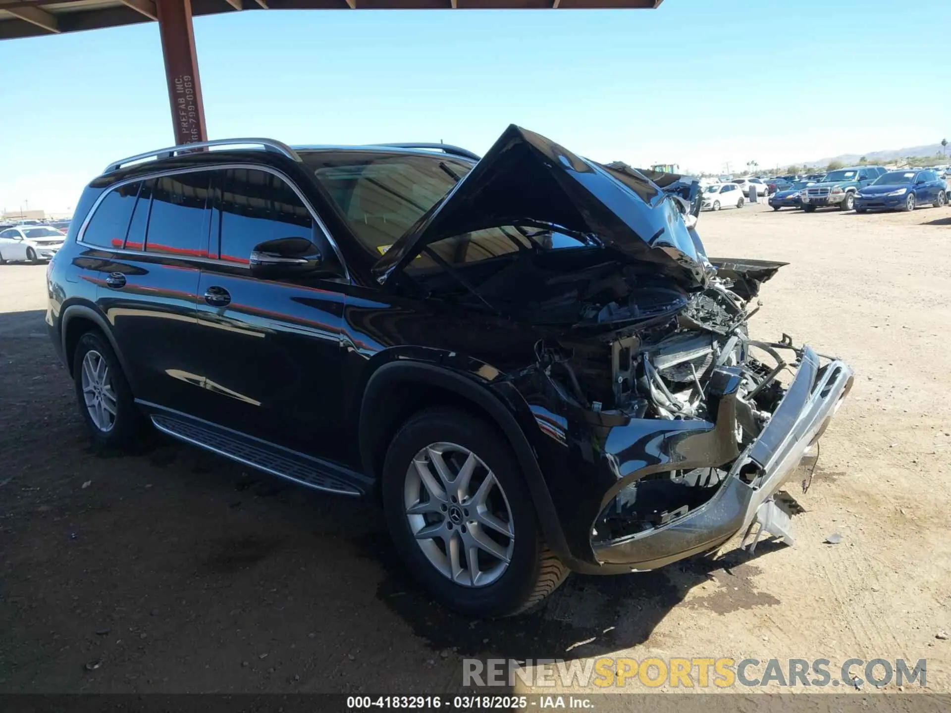 1 Photograph of a damaged car 4JGFF5KEXLA056309 MERCEDES-BENZ GLS 450 2020