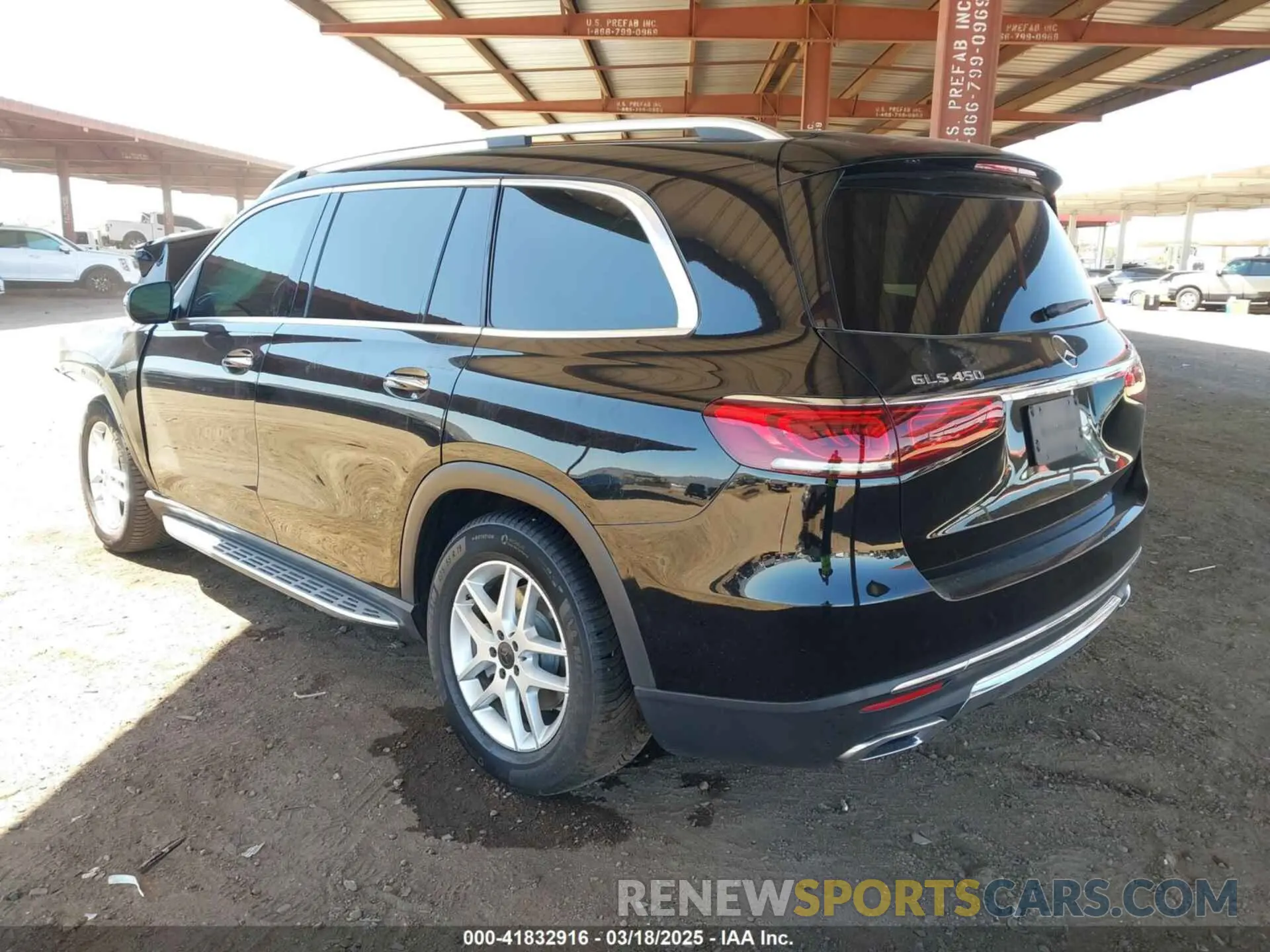 3 Photograph of a damaged car 4JGFF5KEXLA056309 MERCEDES-BENZ GLS 450 2020