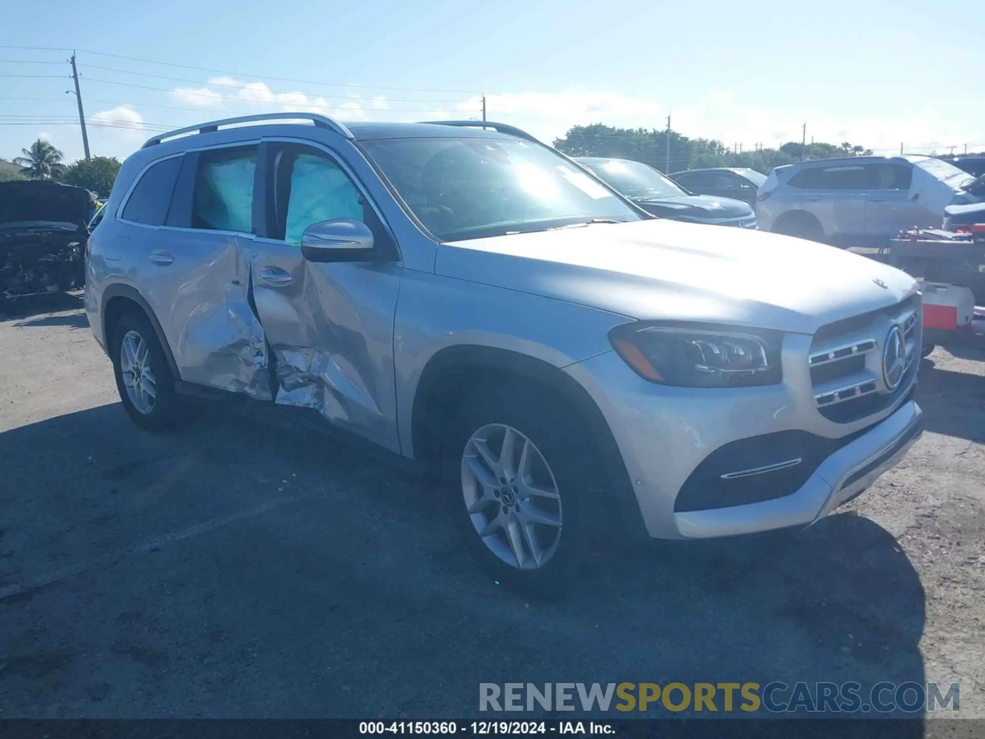 1 Photograph of a damaged car 4JGFF5KEXLA216513 MERCEDES-BENZ GLS 450 2020