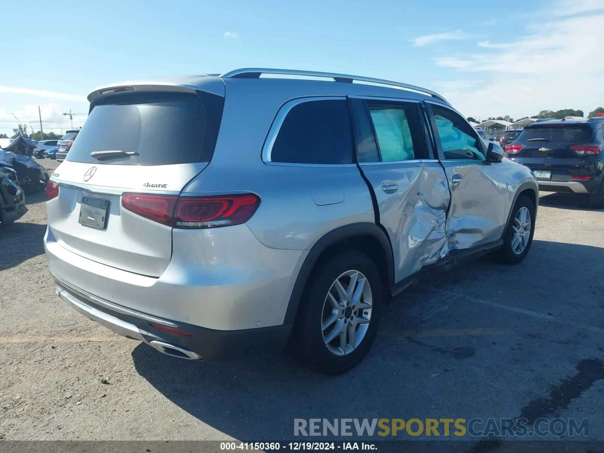 4 Photograph of a damaged car 4JGFF5KEXLA216513 MERCEDES-BENZ GLS 450 2020