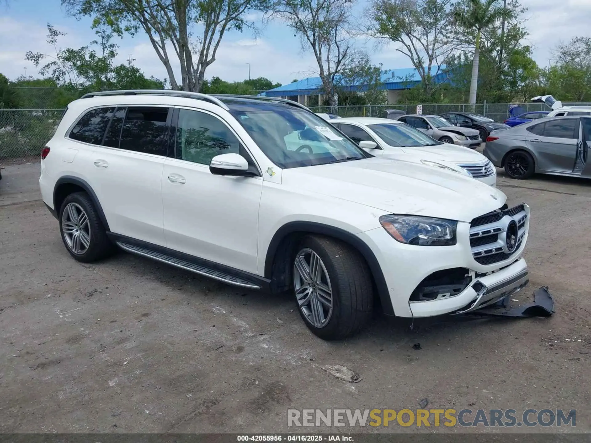 1 Photograph of a damaged car 4JGFF5KE3MA381420 MERCEDES-BENZ GLS 450 2021