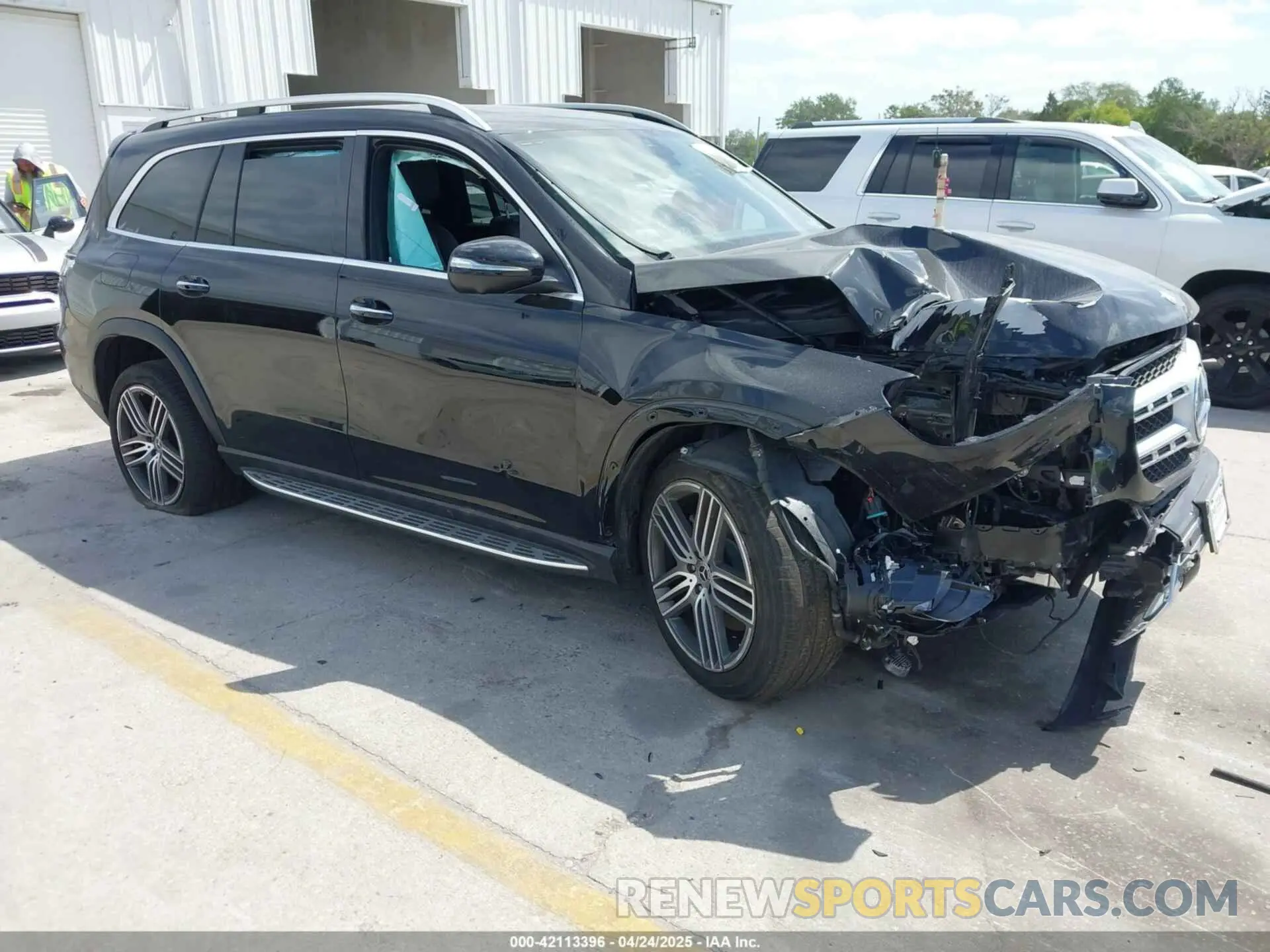1 Photograph of a damaged car 4JGFF5KE5MA469689 MERCEDES-BENZ GLS 450 2021