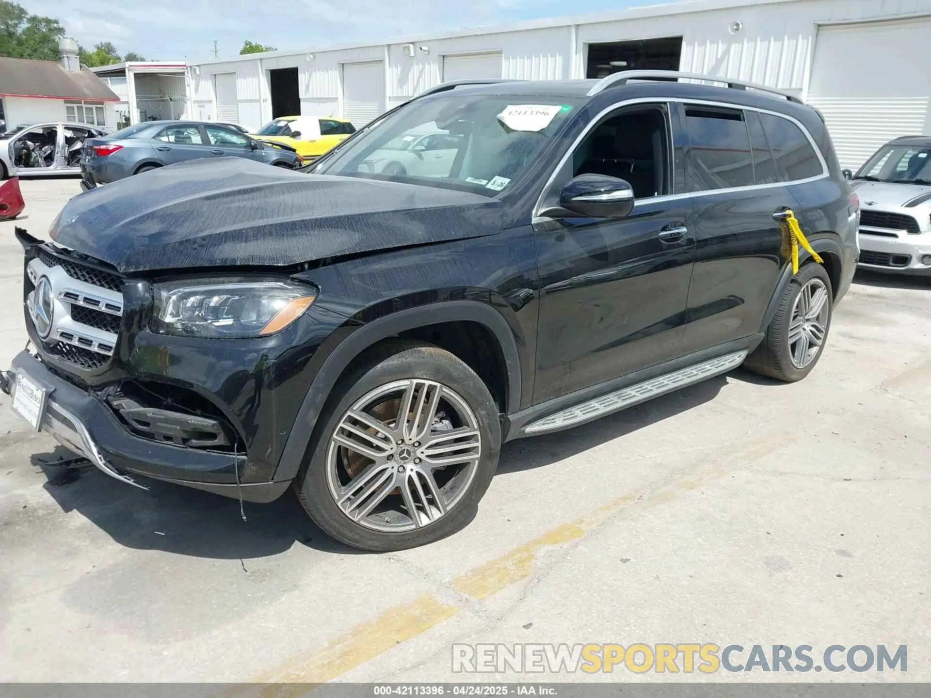 2 Photograph of a damaged car 4JGFF5KE5MA469689 MERCEDES-BENZ GLS 450 2021