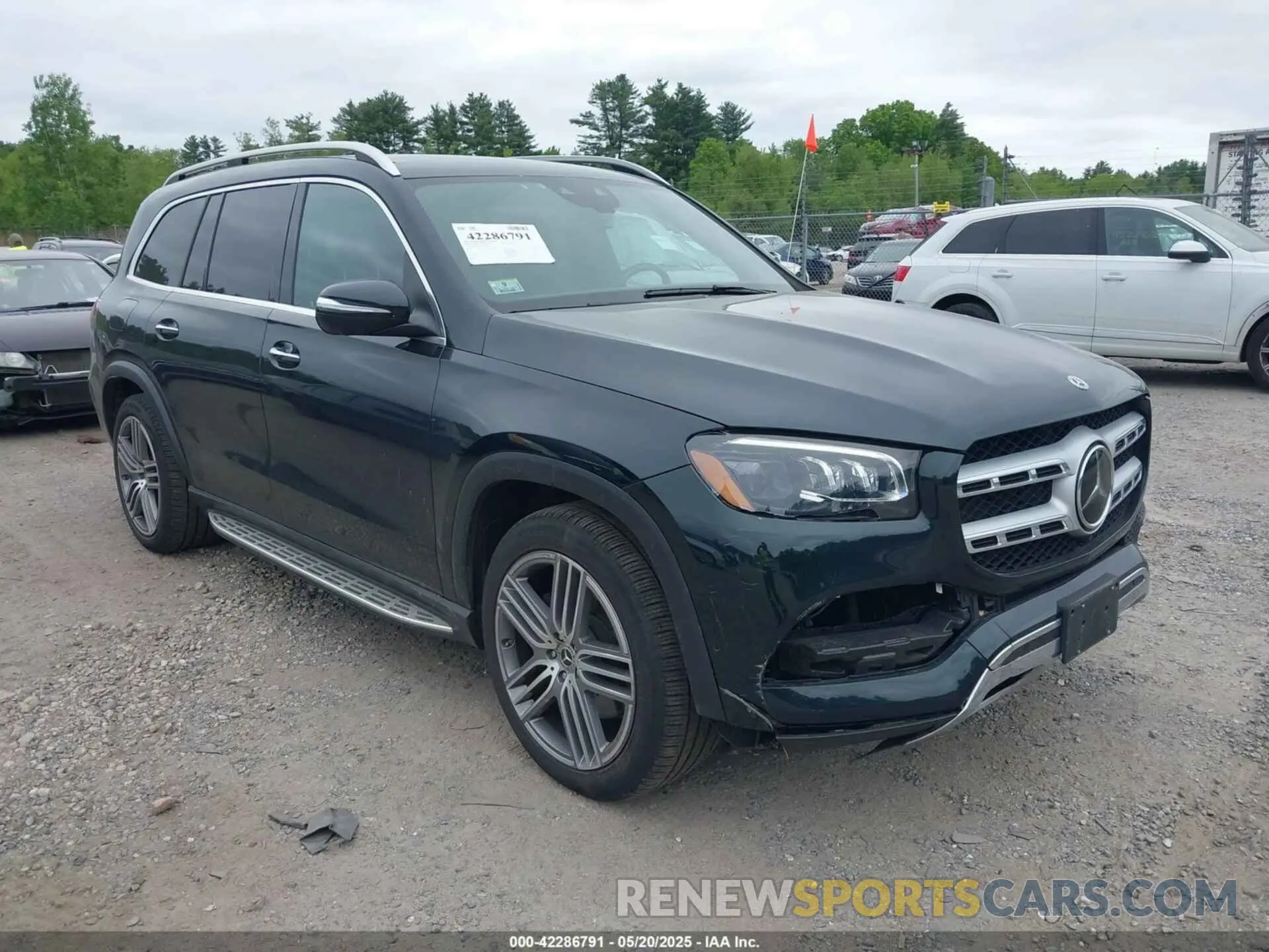 1 Photograph of a damaged car 4JGFF5KE6MA534582 MERCEDES-BENZ GLS 450 2021