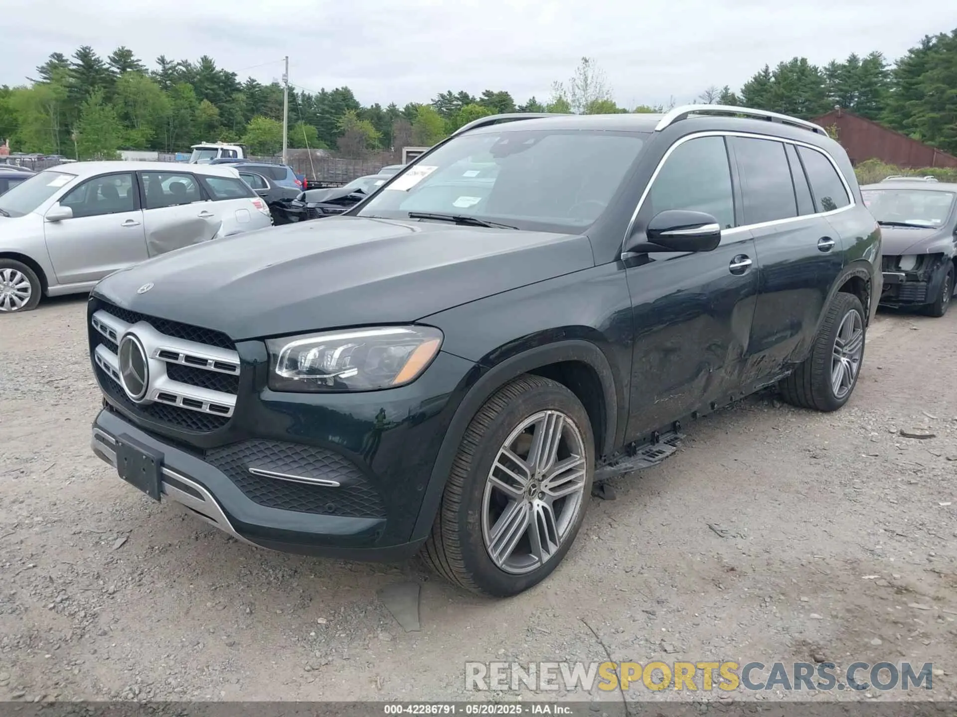 2 Photograph of a damaged car 4JGFF5KE6MA534582 MERCEDES-BENZ GLS 450 2021