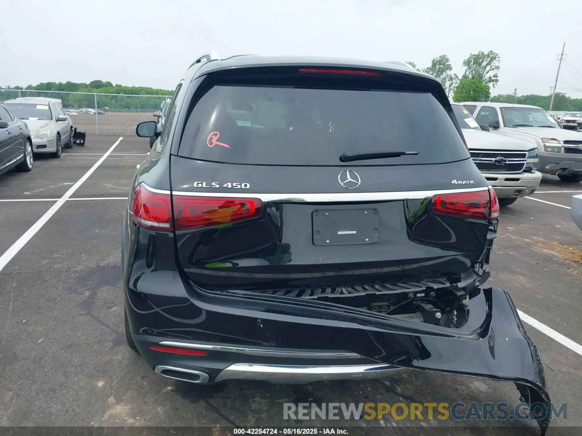 16 Photograph of a damaged car 4JGFF5KE7MA424253 MERCEDES-BENZ GLS 450 2021