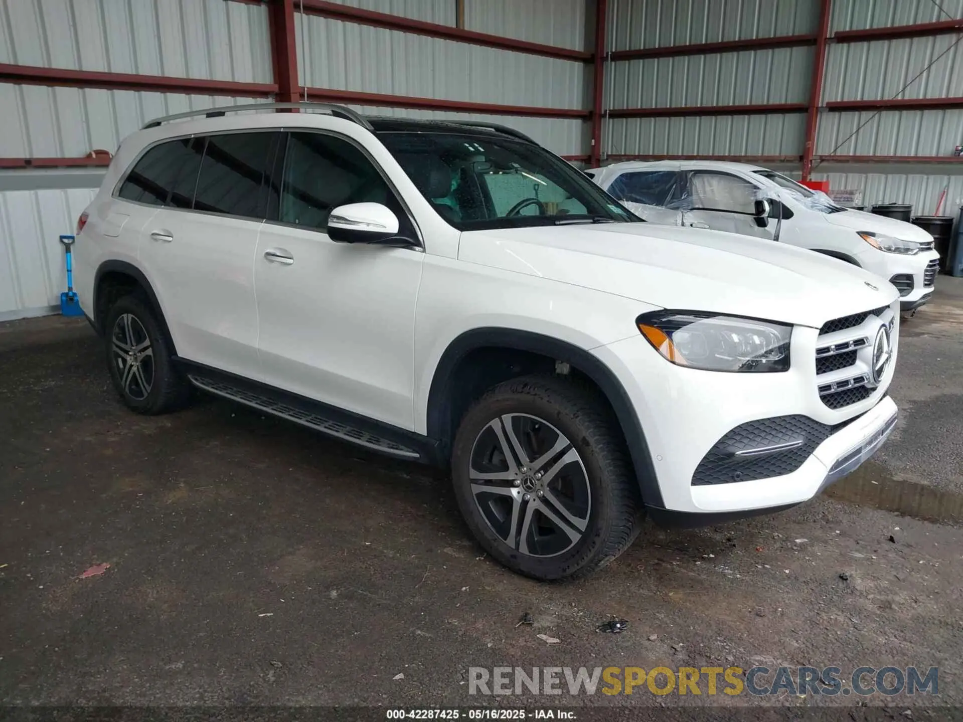 1 Photograph of a damaged car 4JGFF5KE9MA572260 MERCEDES-BENZ GLS 450 2021