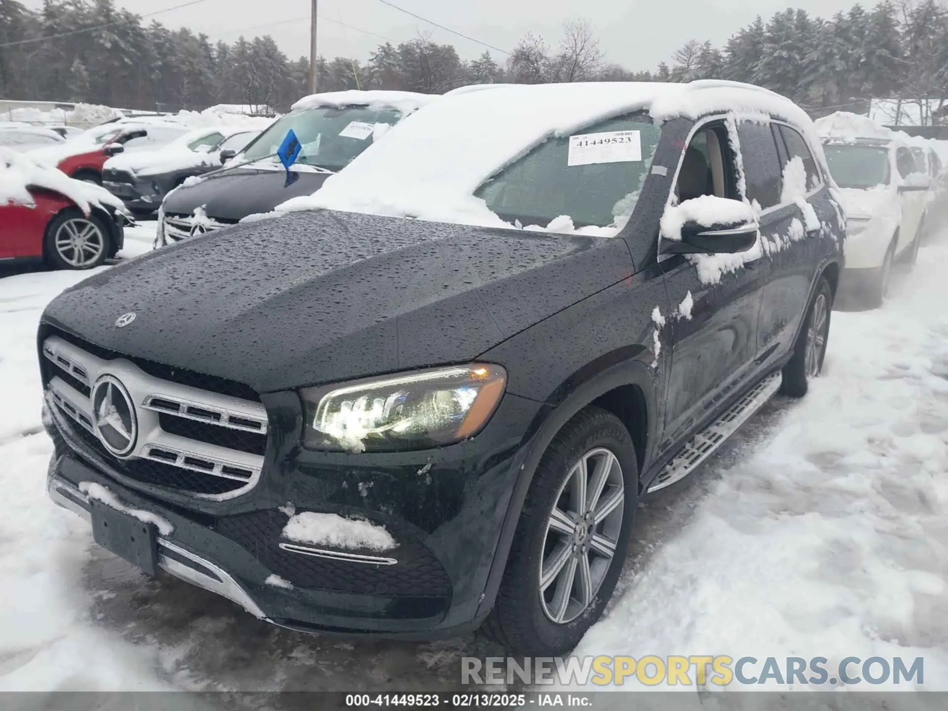 2 Photograph of a damaged car 4JGFF5KEXMA376571 MERCEDES-BENZ GLS 450 2021