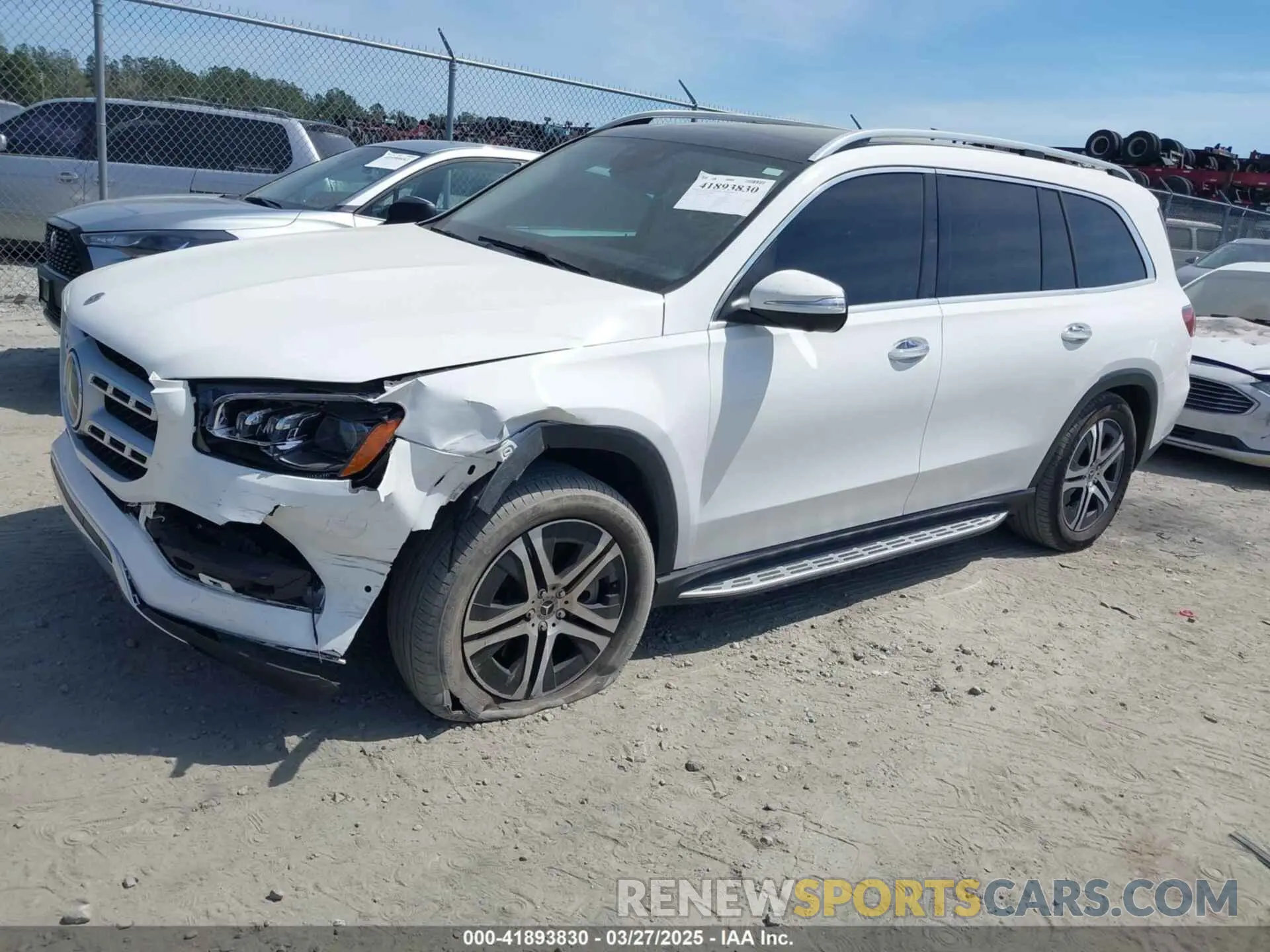2 Photograph of a damaged car 4JGFF5KE6NA716736 MERCEDES-BENZ GLS 450 2022