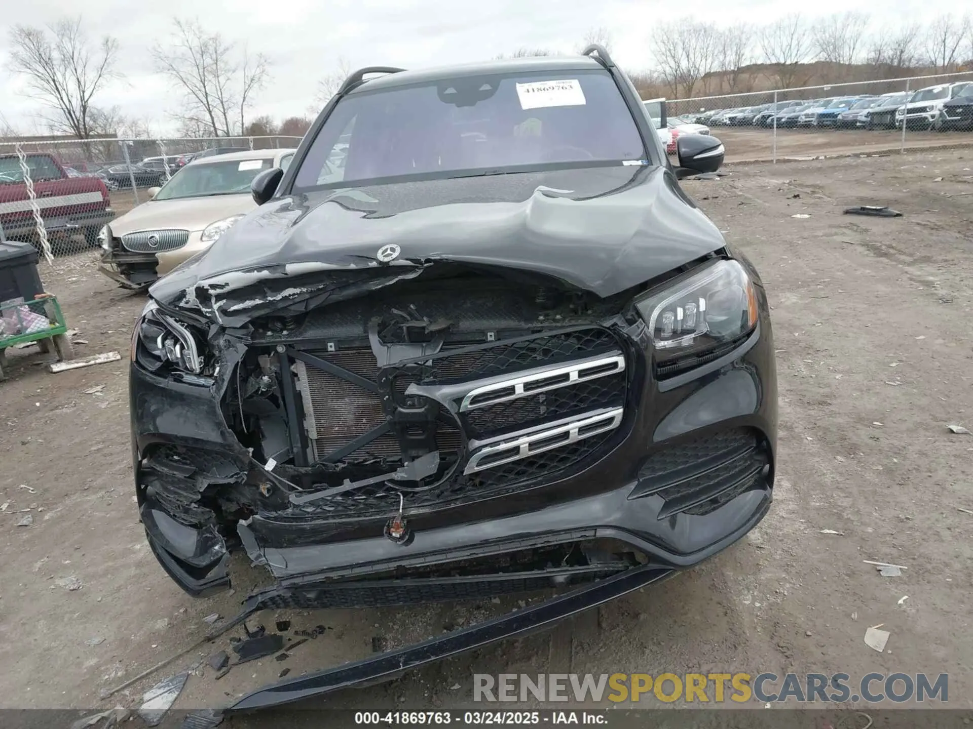 12 Photograph of a damaged car 4JGFF5KE7NA713361 MERCEDES-BENZ GLS 450 2022