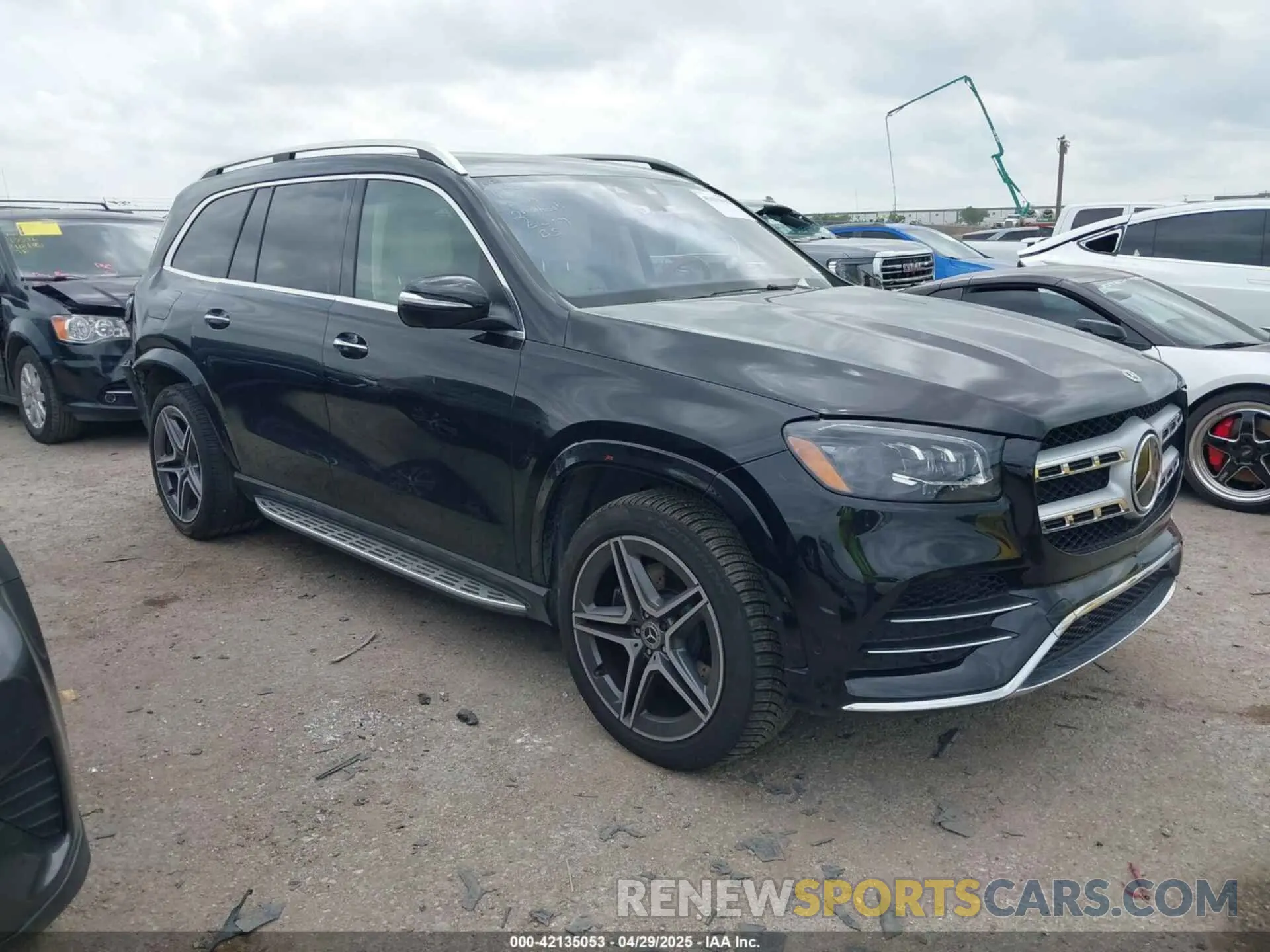 1 Photograph of a damaged car 4JGFF5KE6PA879602 MERCEDES-BENZ GLS 450 2023