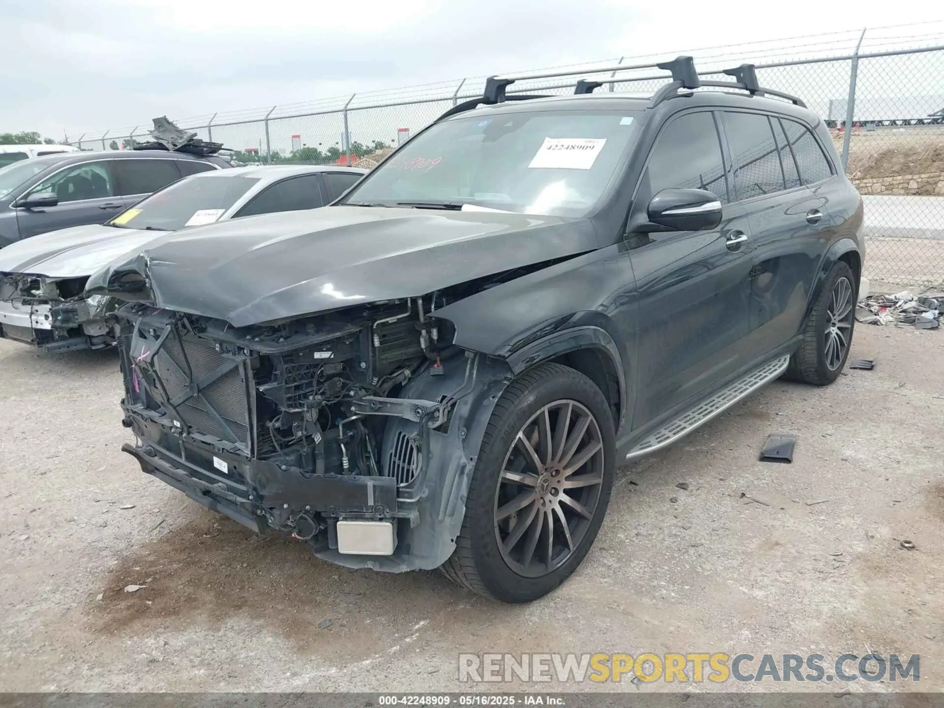2 Photograph of a damaged car 4JGFF5KE6PA936445 MERCEDES-BENZ GLS 450 2023