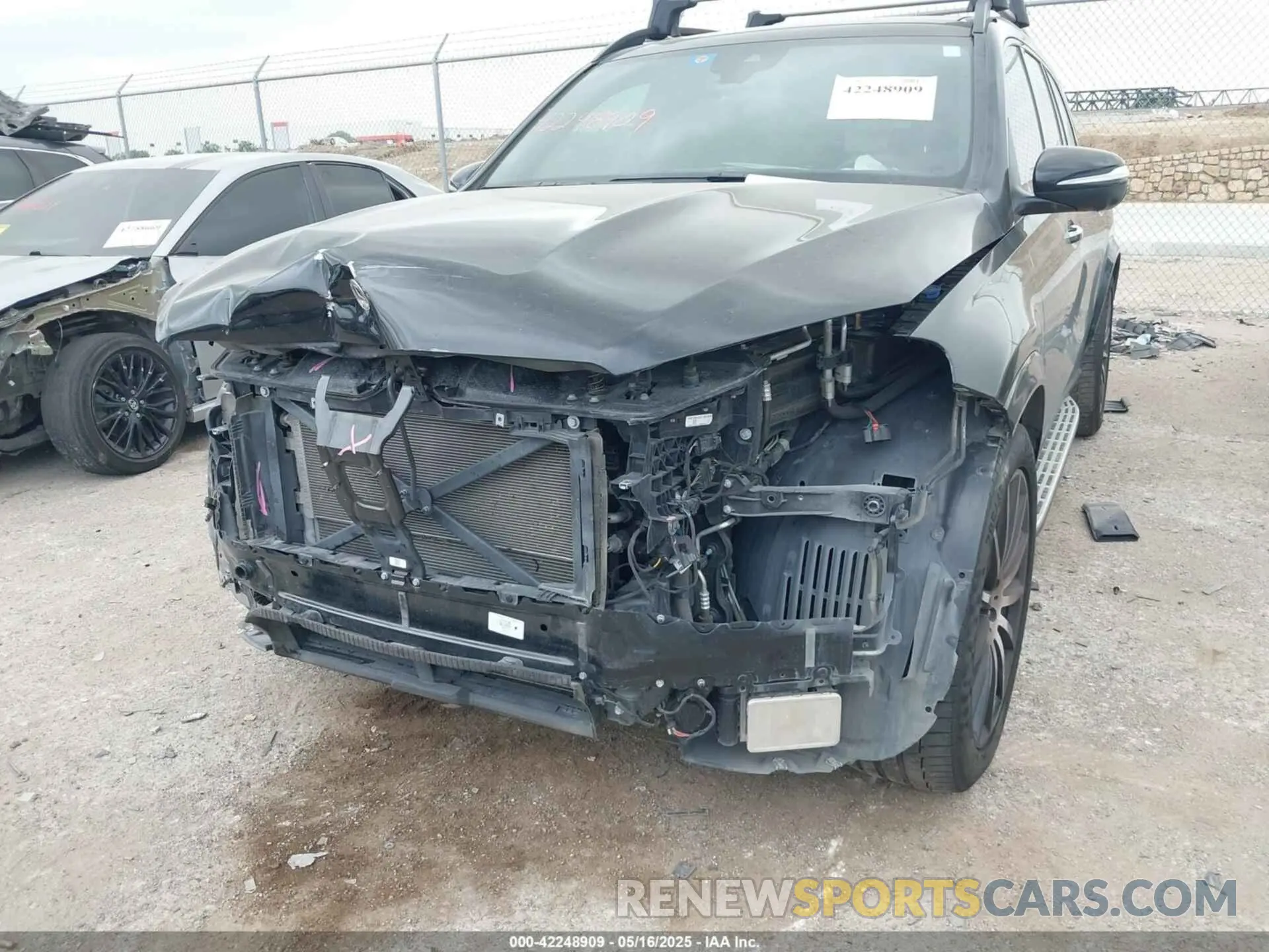 6 Photograph of a damaged car 4JGFF5KE6PA936445 MERCEDES-BENZ GLS 450 2023