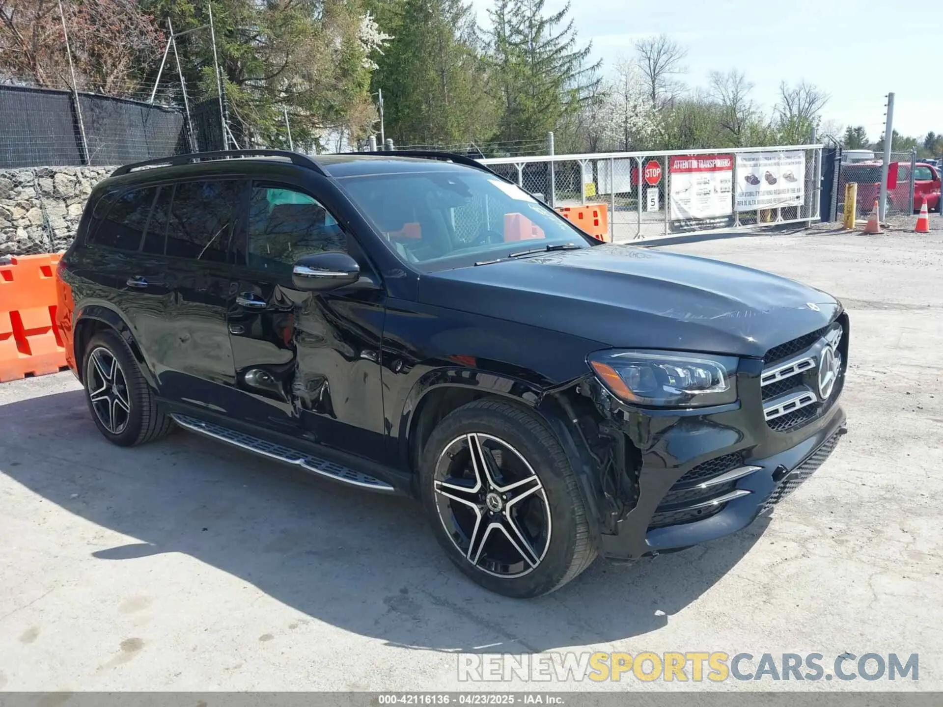 1 Photograph of a damaged car 4JGFF5KE8PA879956 MERCEDES-BENZ GLS 450 2023