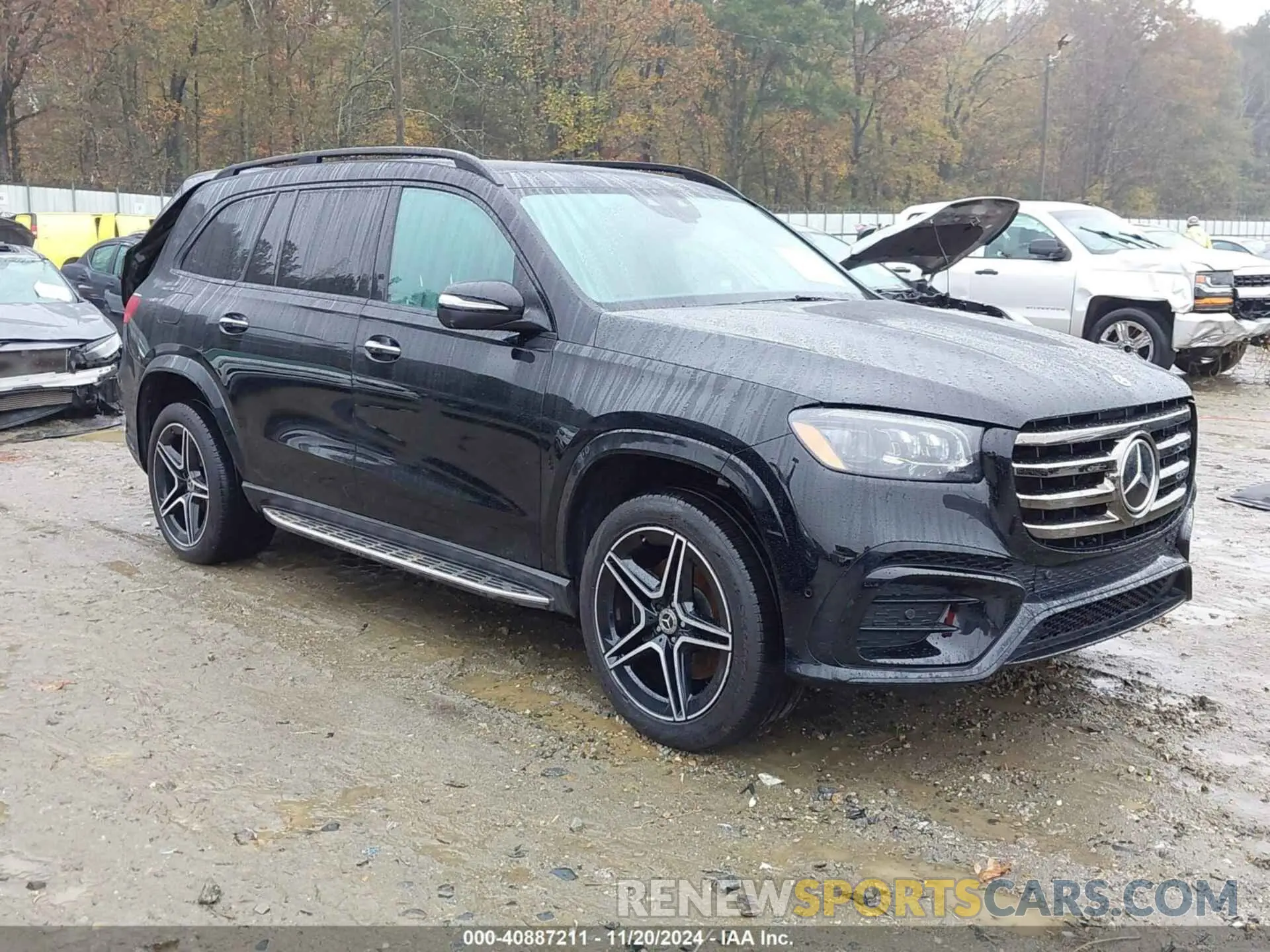 1 Photograph of a damaged car 4JGFF5KEXRB085487 MERCEDES-BENZ GLS 450 2024