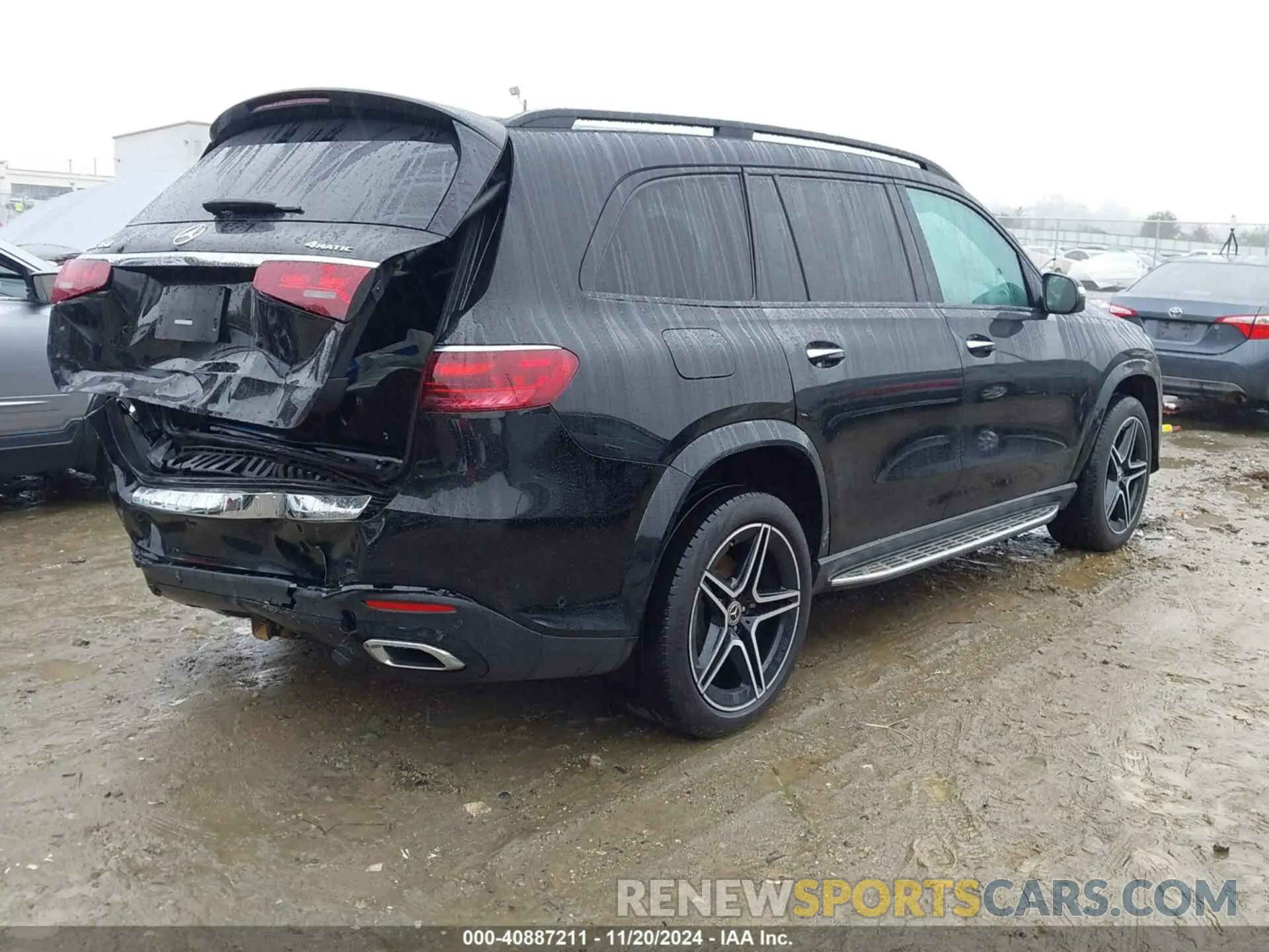 4 Photograph of a damaged car 4JGFF5KEXRB085487 MERCEDES-BENZ GLS 450 2024
