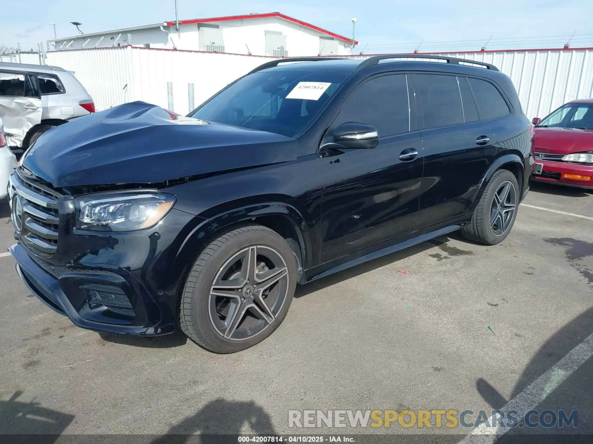 2 Photograph of a damaged car 4JGFF5KE1SB342204 MERCEDES-BENZ GLS 450 2025
