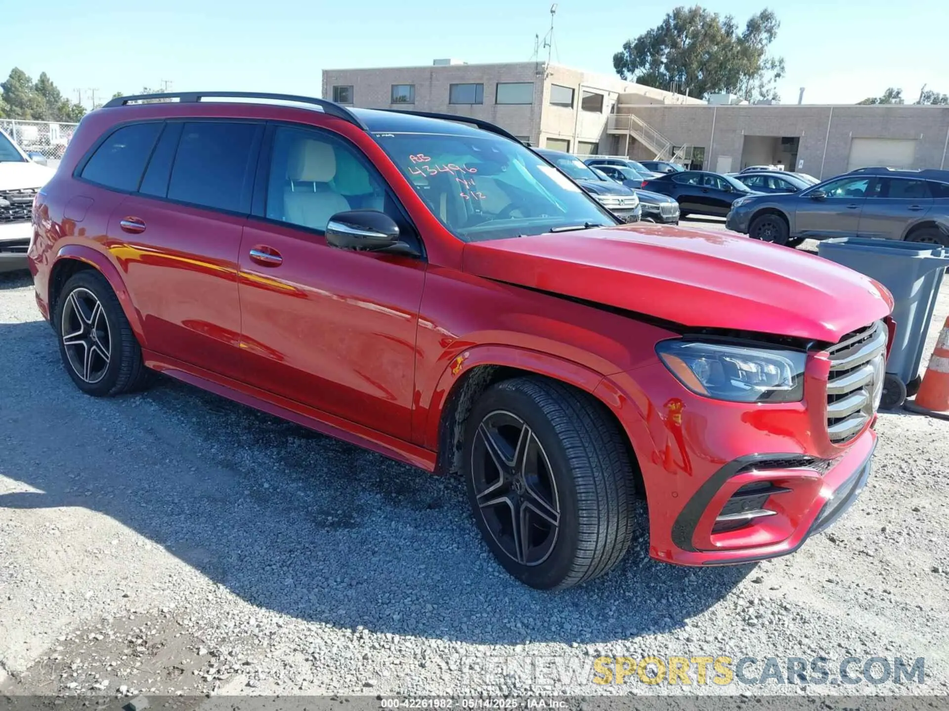 1 Photograph of a damaged car 4JGFF5KE5SB277759 MERCEDES-BENZ GLS 450 2025