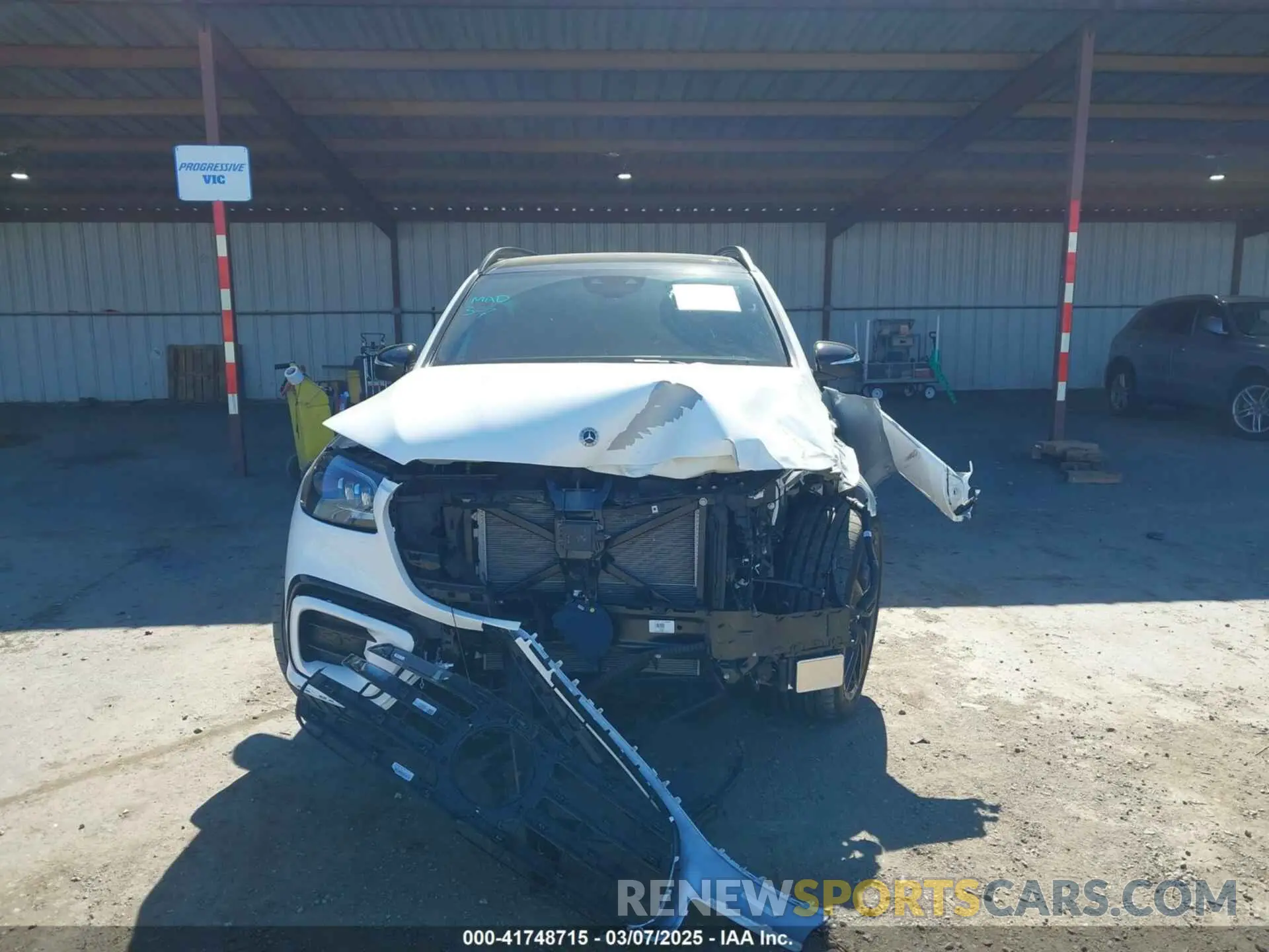 12 Photograph of a damaged car 4JGFF5KE5SB338205 MERCEDES-BENZ GLS 450 2025