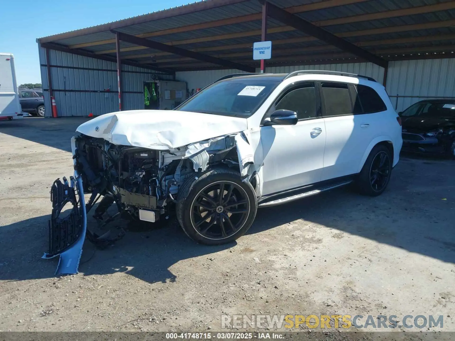 2 Photograph of a damaged car 4JGFF5KE5SB338205 MERCEDES-BENZ GLS 450 2025
