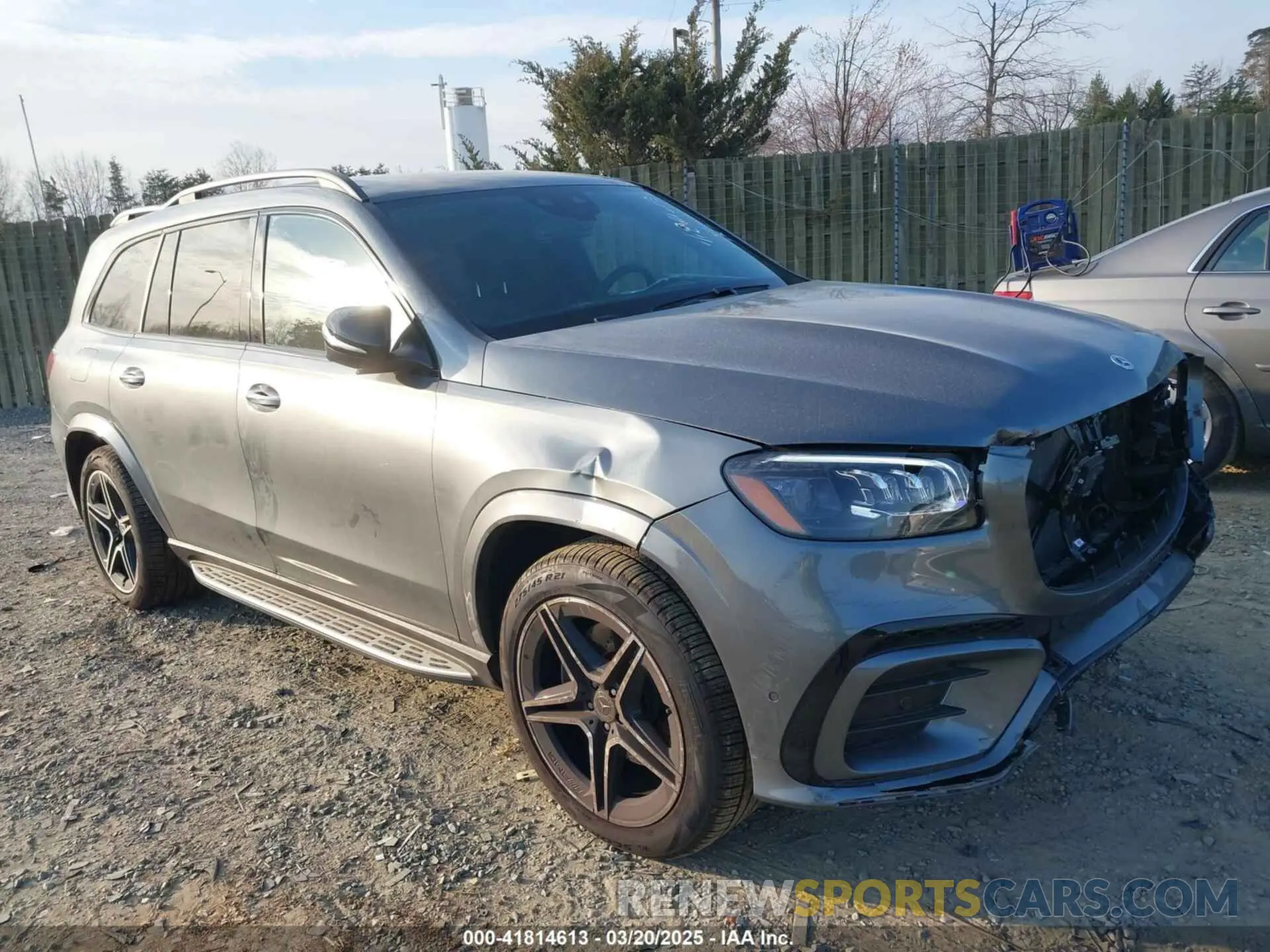 1 Photograph of a damaged car 4JGFF5KEXSB308035 MERCEDES-BENZ GLS 450 2025