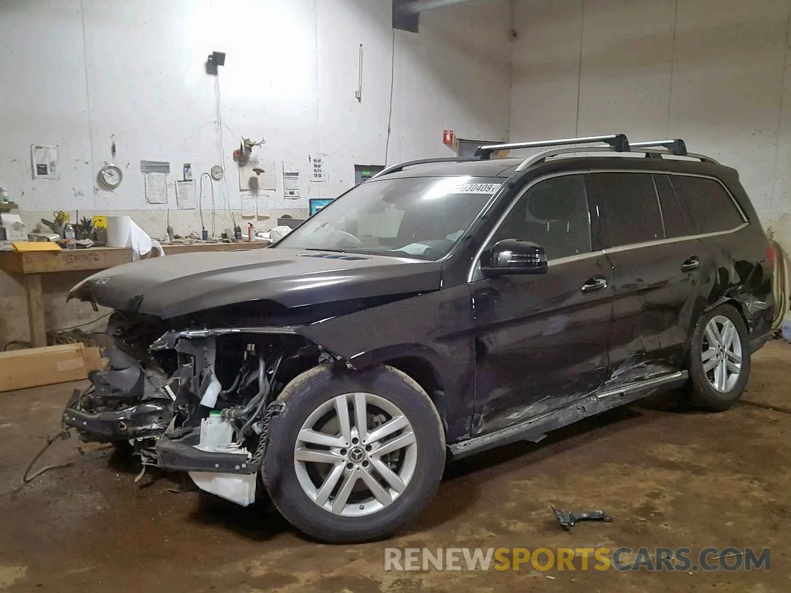 2 Photograph of a damaged car 4JGDF6EE1KB223755 MERCEDES-BENZ GLS 450 4M 2019