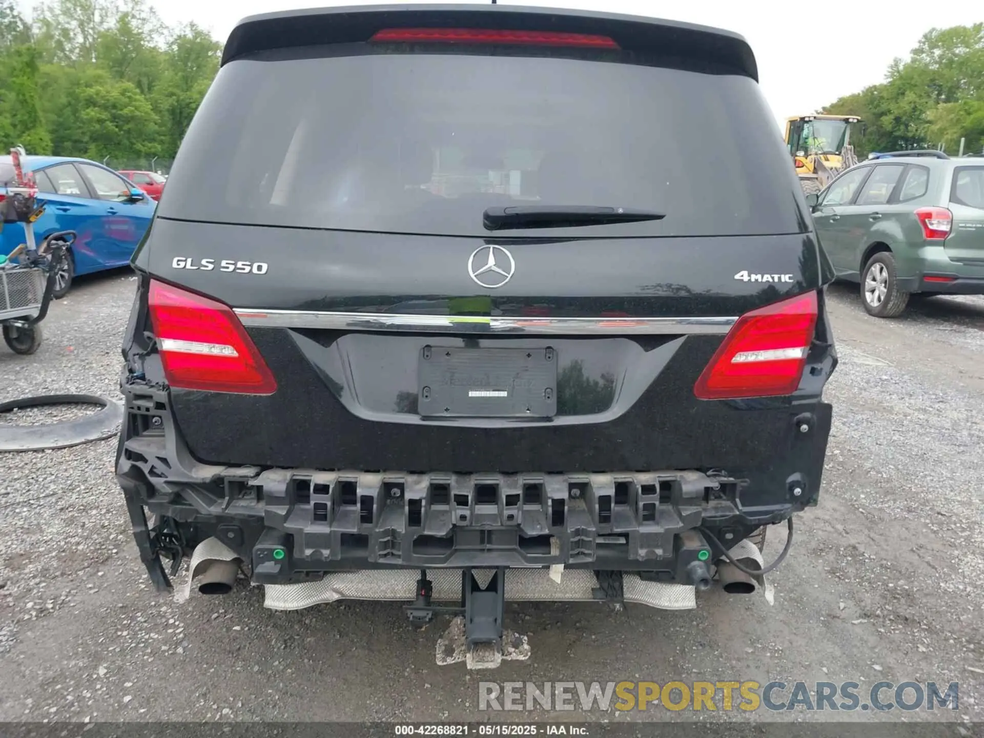 16 Photograph of a damaged car 4JGDF7DEXKB227987 MERCEDES-BENZ GLS 550 2019