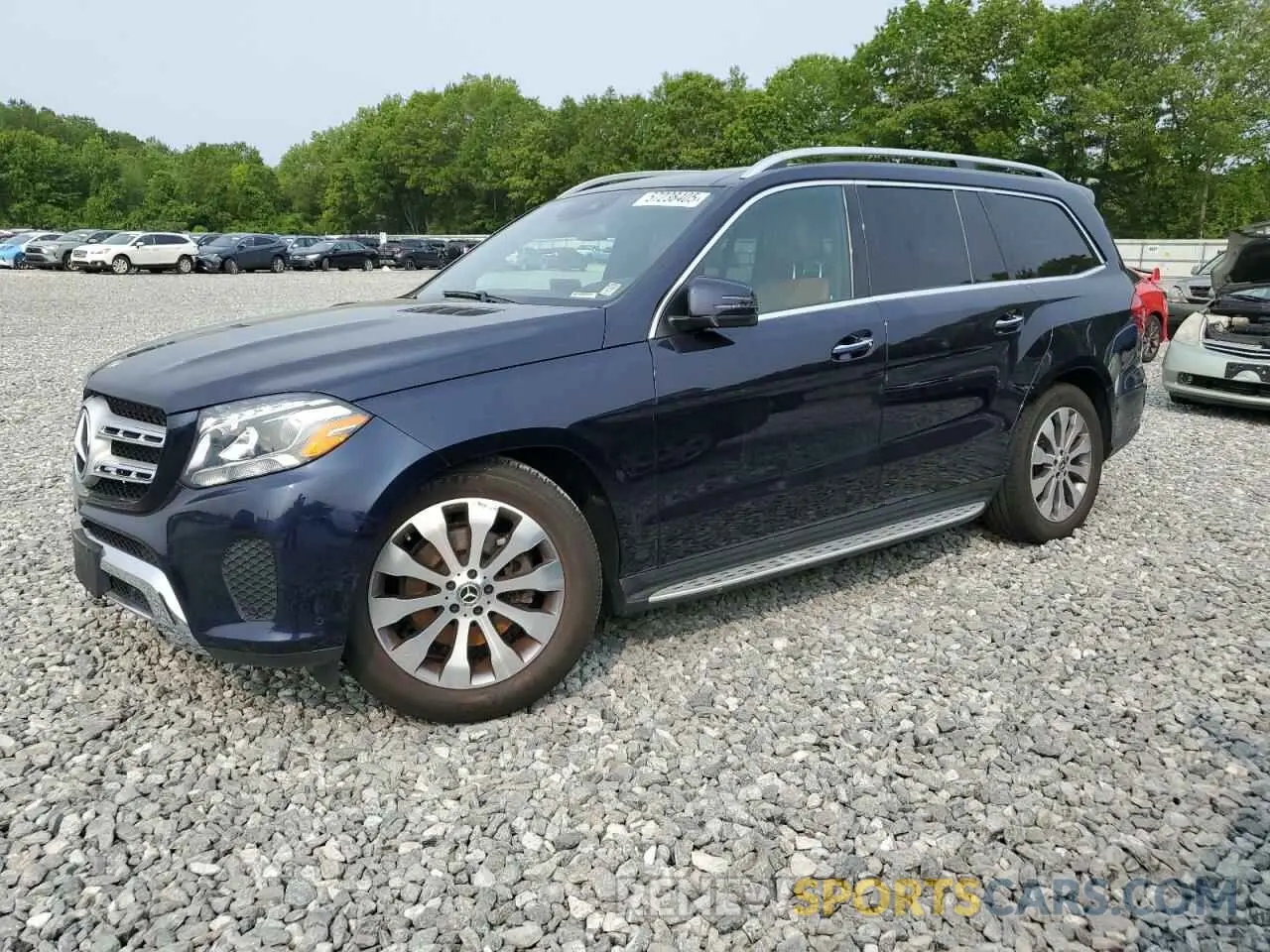 1 Photograph of a damaged car 4JGDF6EE0KB221530 MERCEDES-BENZ GLS-CLASS 2019