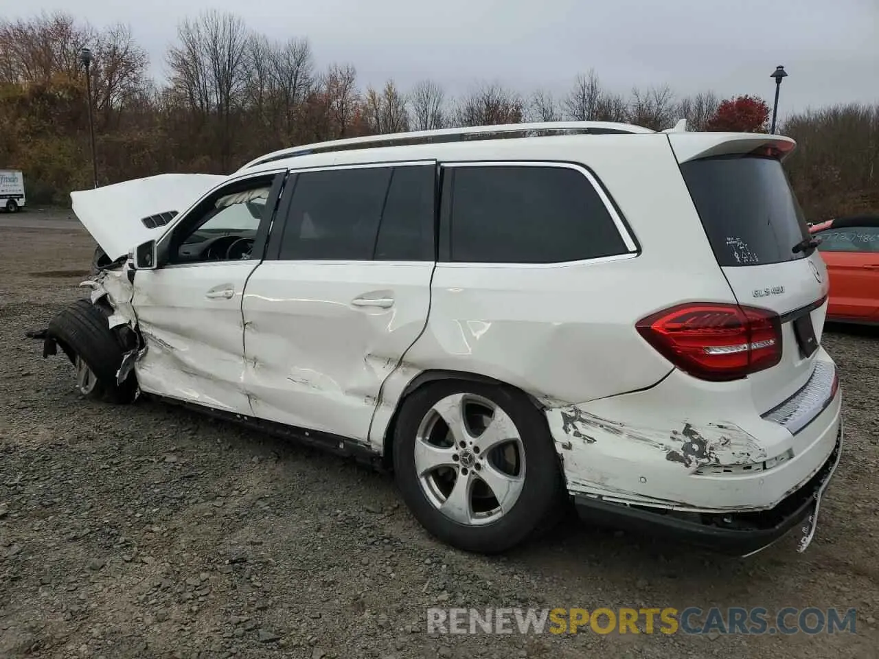 2 Photograph of a damaged car 4JGDF6EE0KB229806 MERCEDES-BENZ GLS-CLASS 2019