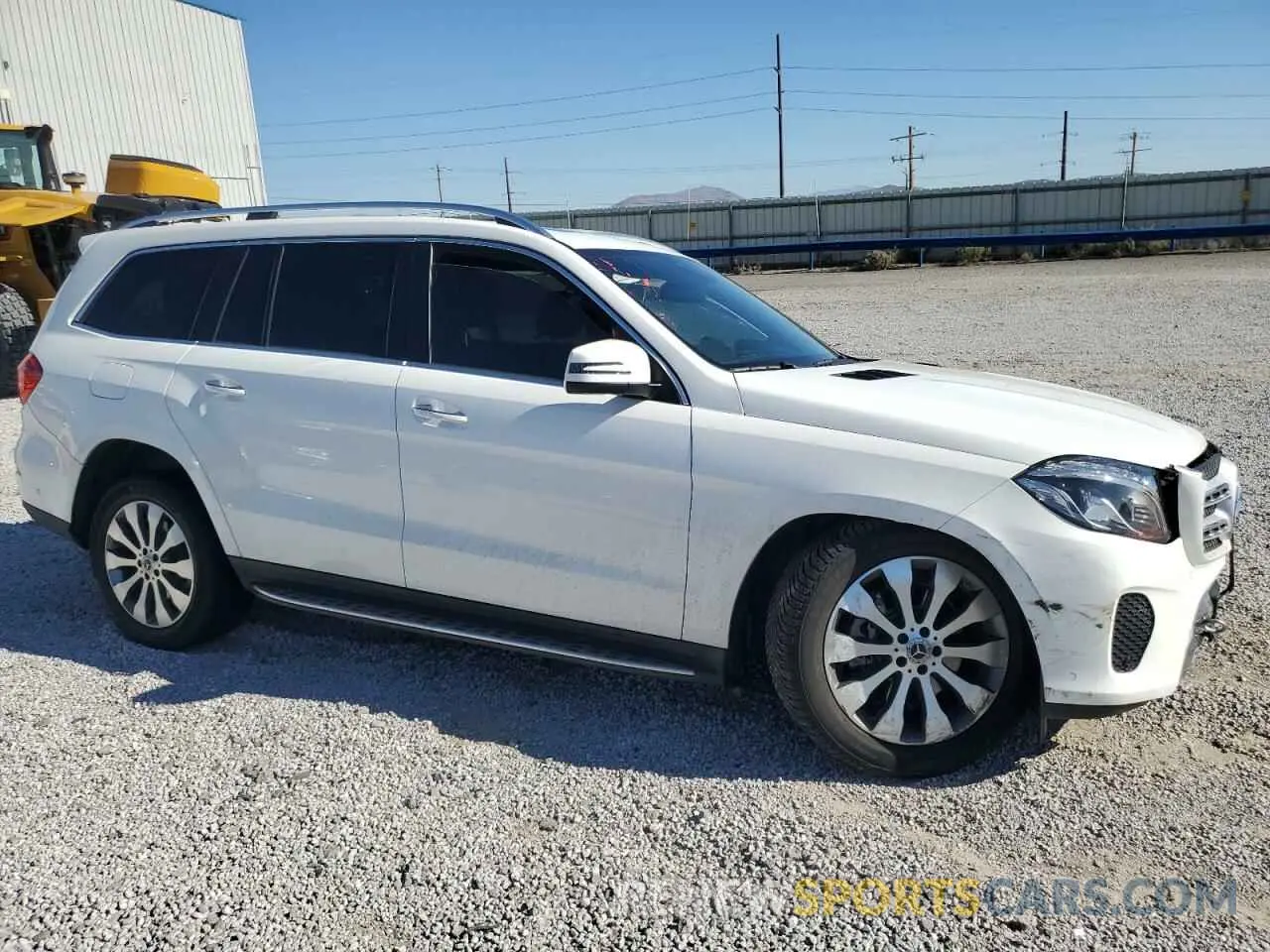 4 Photograph of a damaged car 4JGDF6EE0KB231927 MERCEDES-BENZ GLS-CLASS 2019