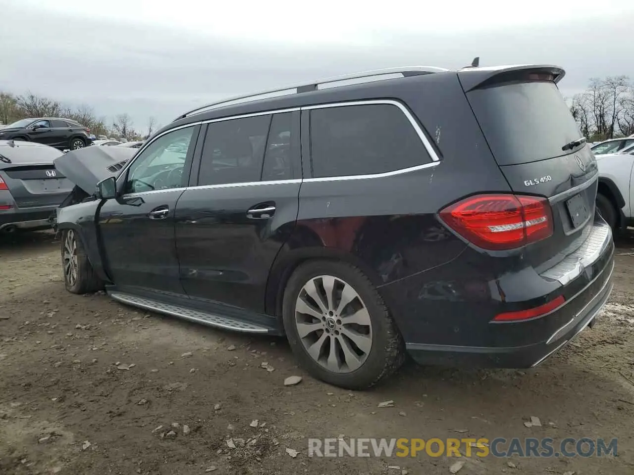 2 Photograph of a damaged car 4JGDF6EE0KB233192 MERCEDES-BENZ GLS-CLASS 2019