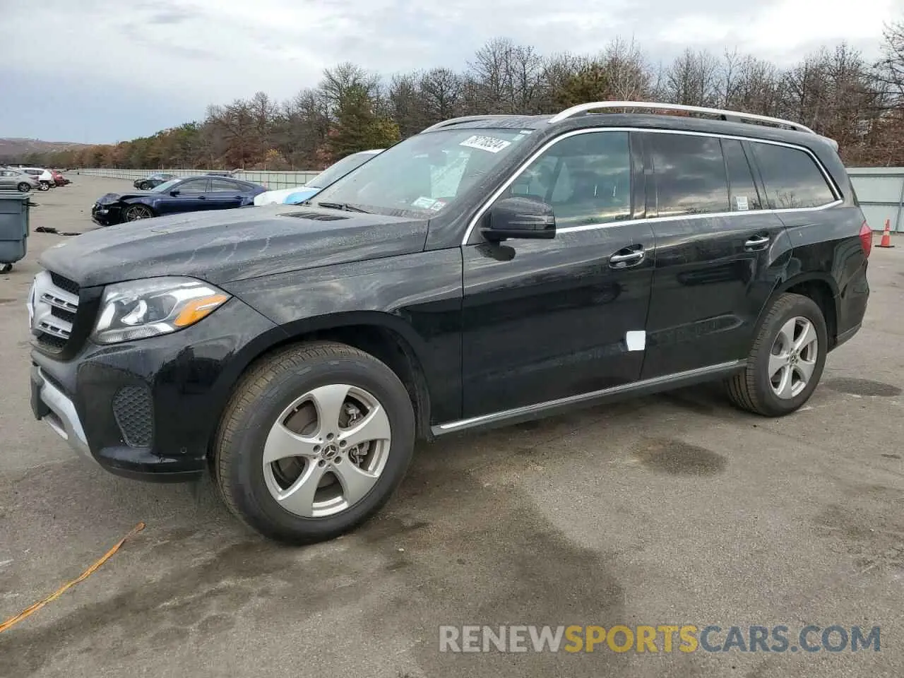 1 Photograph of a damaged car 4JGDF6EE0KB233757 MERCEDES-BENZ GLS-CLASS 2019