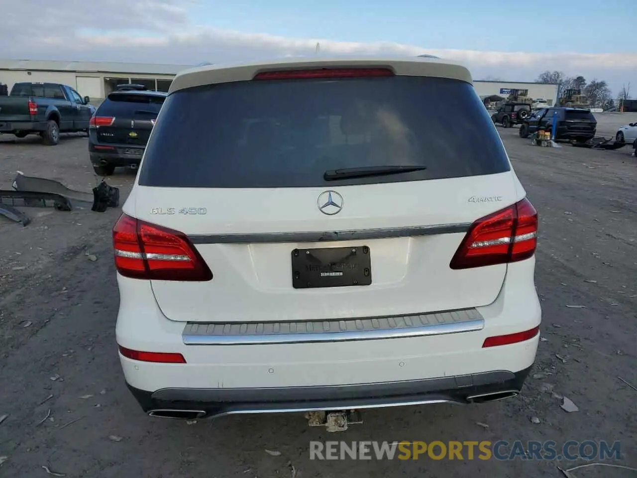 6 Photograph of a damaged car 4JGDF6EE1KB232973 MERCEDES-BENZ GLS-CLASS 2019
