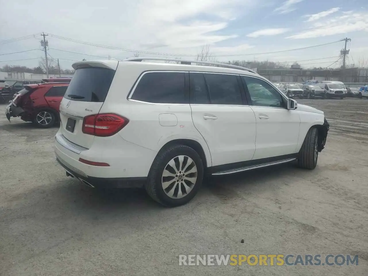 3 Photograph of a damaged car 4JGDF6EE1KB236215 MERCEDES-BENZ GLS-CLASS 2019