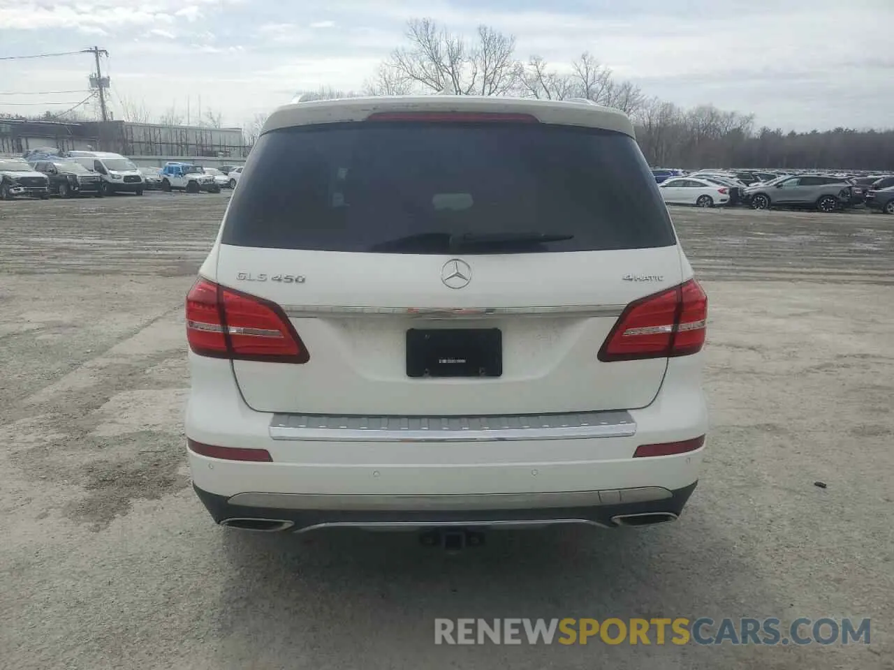 6 Photograph of a damaged car 4JGDF6EE1KB236215 MERCEDES-BENZ GLS-CLASS 2019