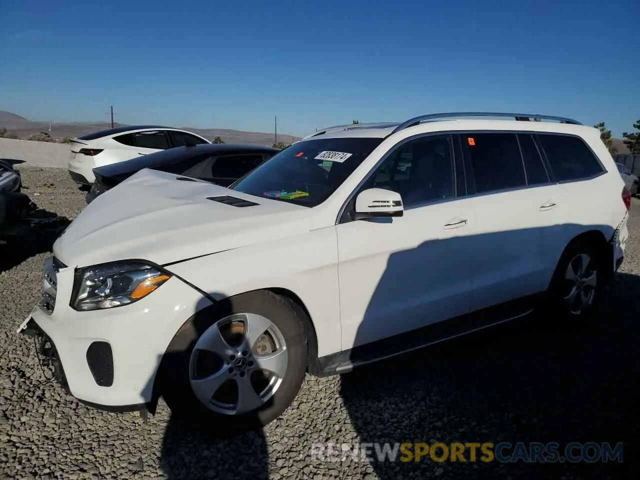 1 Photograph of a damaged car 4JGDF6EE2KB227622 MERCEDES-BENZ GLS-CLASS 2019