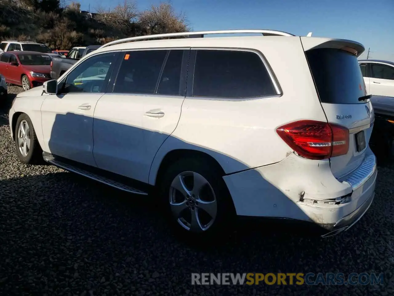 2 Photograph of a damaged car 4JGDF6EE2KB227622 MERCEDES-BENZ GLS-CLASS 2019