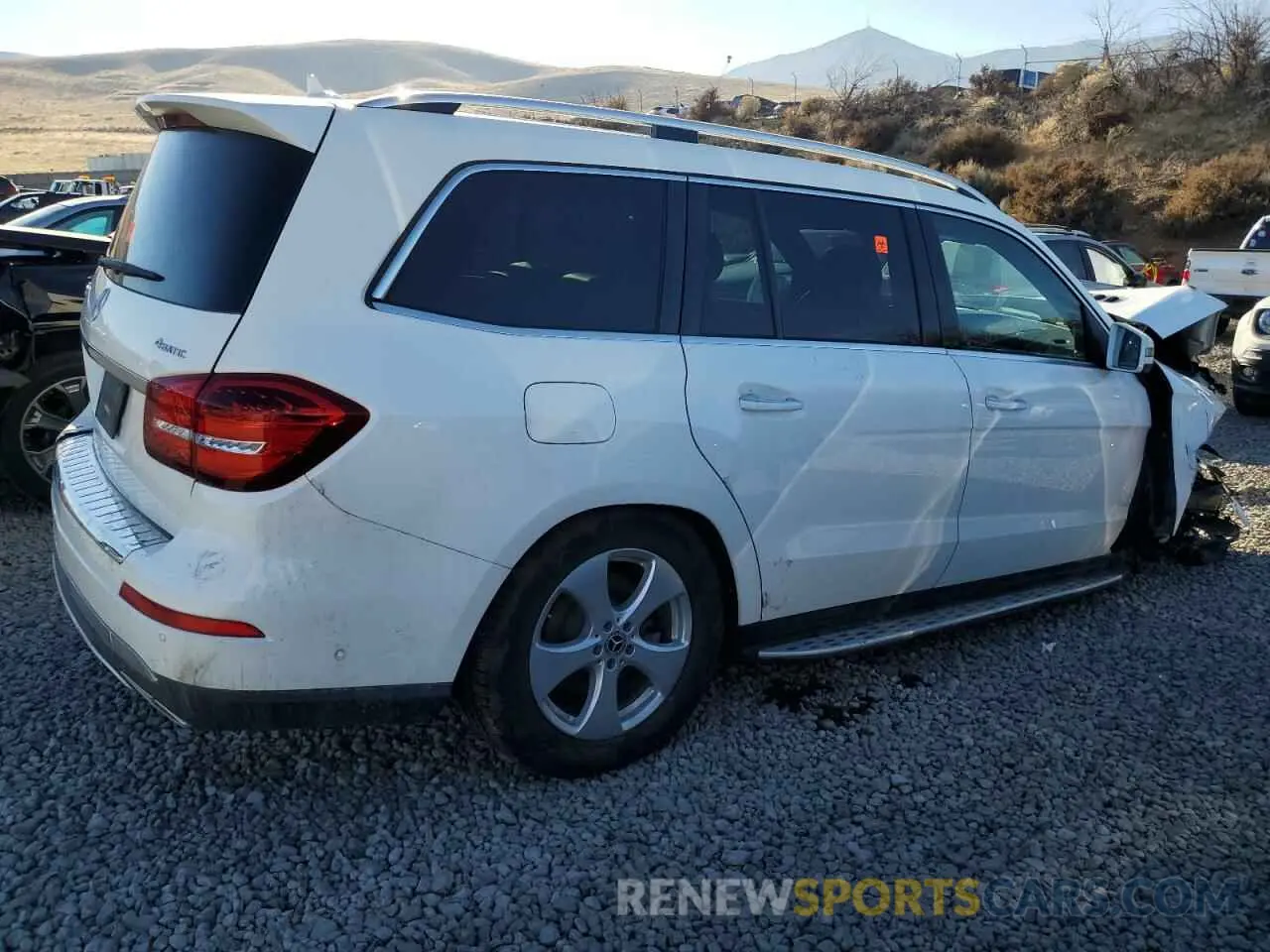 3 Photograph of a damaged car 4JGDF6EE2KB227622 MERCEDES-BENZ GLS-CLASS 2019
