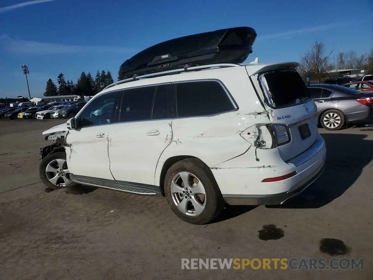 2 Photograph of a damaged car 4JGDF6EE2KB231069 MERCEDES-BENZ GLS-CLASS 2019