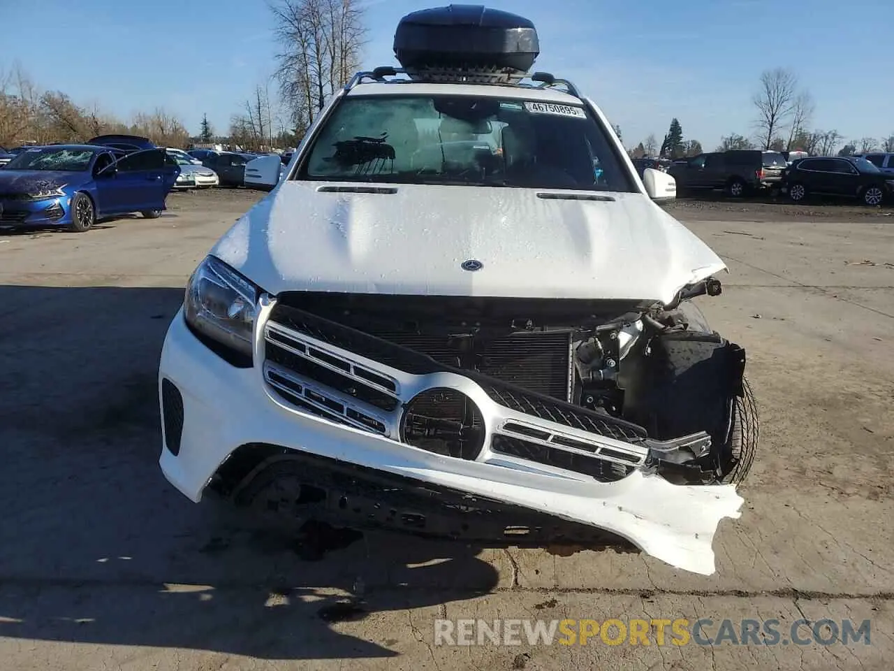 5 Photograph of a damaged car 4JGDF6EE2KB231069 MERCEDES-BENZ GLS-CLASS 2019