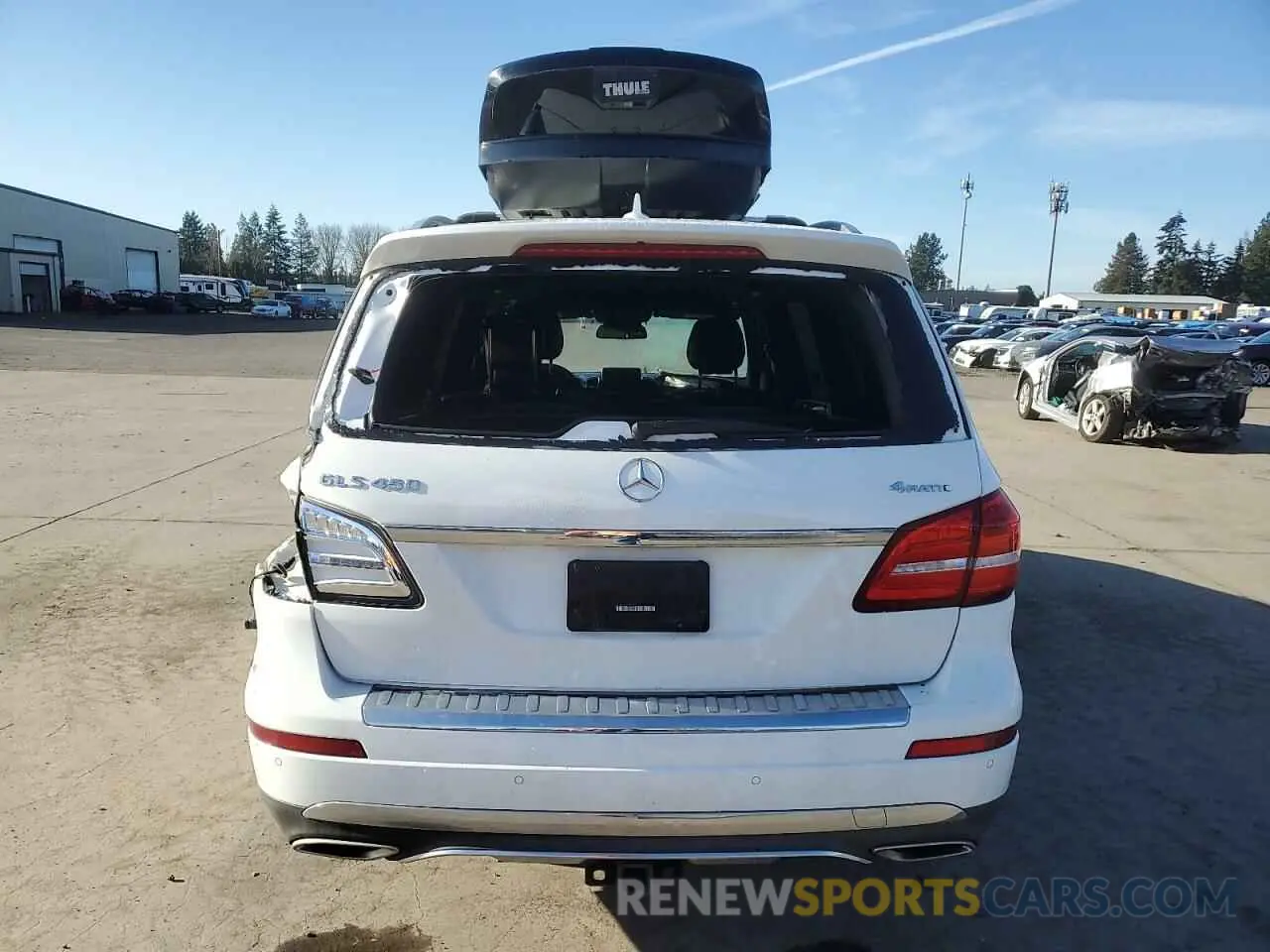 6 Photograph of a damaged car 4JGDF6EE2KB231069 MERCEDES-BENZ GLS-CLASS 2019