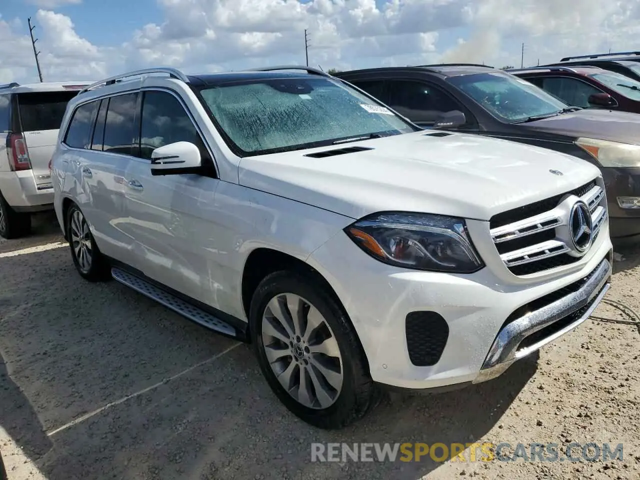 4 Photograph of a damaged car 4JGDF6EE3KB213843 MERCEDES-BENZ GLS-CLASS 2019